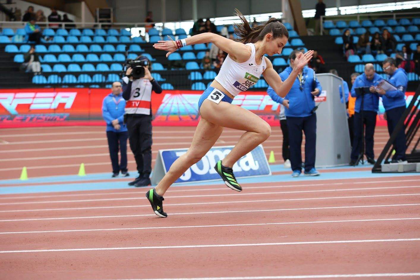 Imágenes del Campeonato de España de pista cubierta 