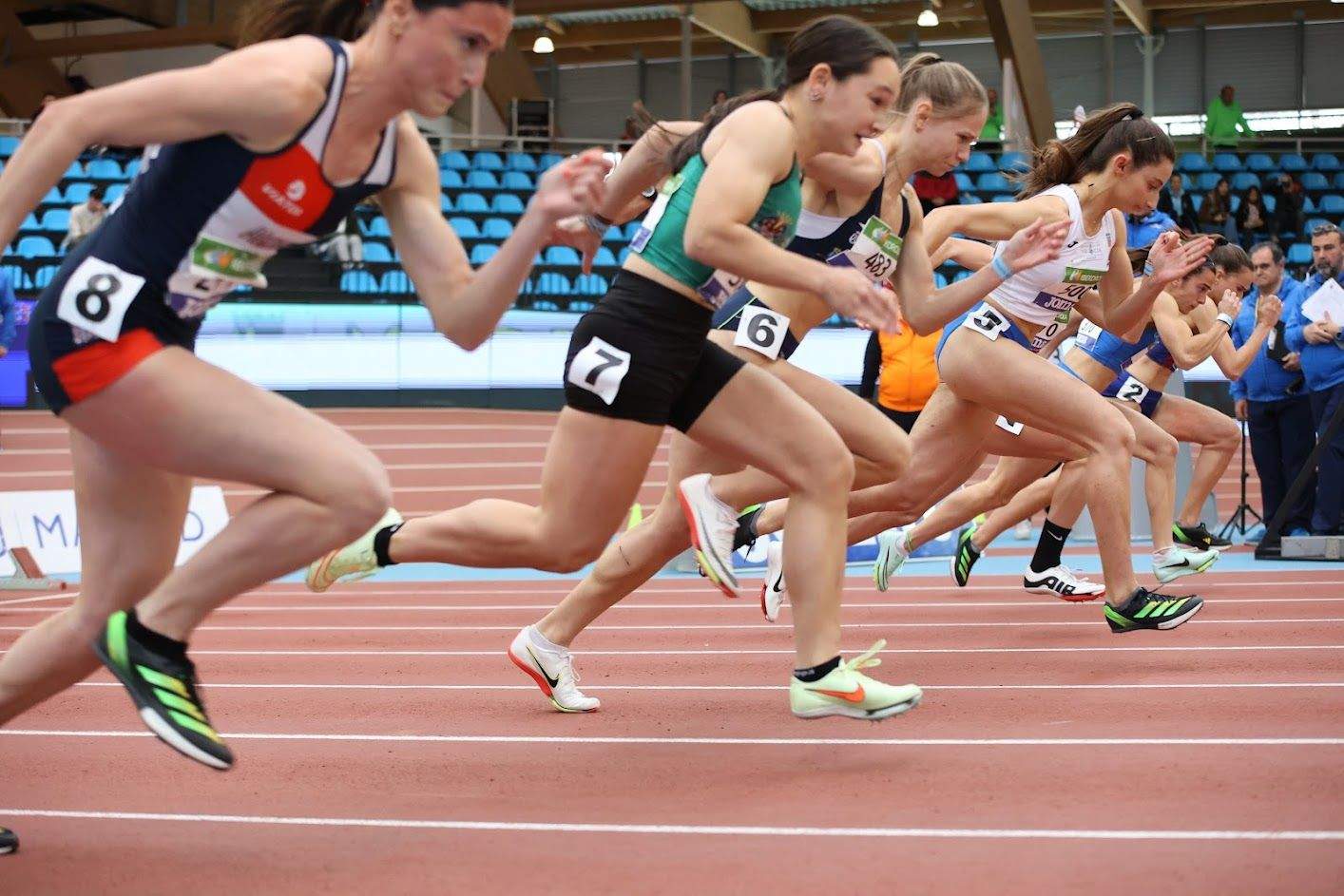 Imágenes del Campeonato de España de pista cubierta 