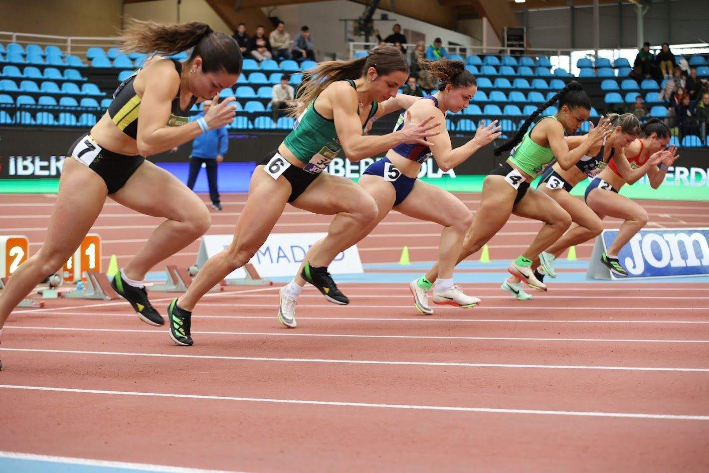 Imágenes del Campeonato de España de pista cubierta 