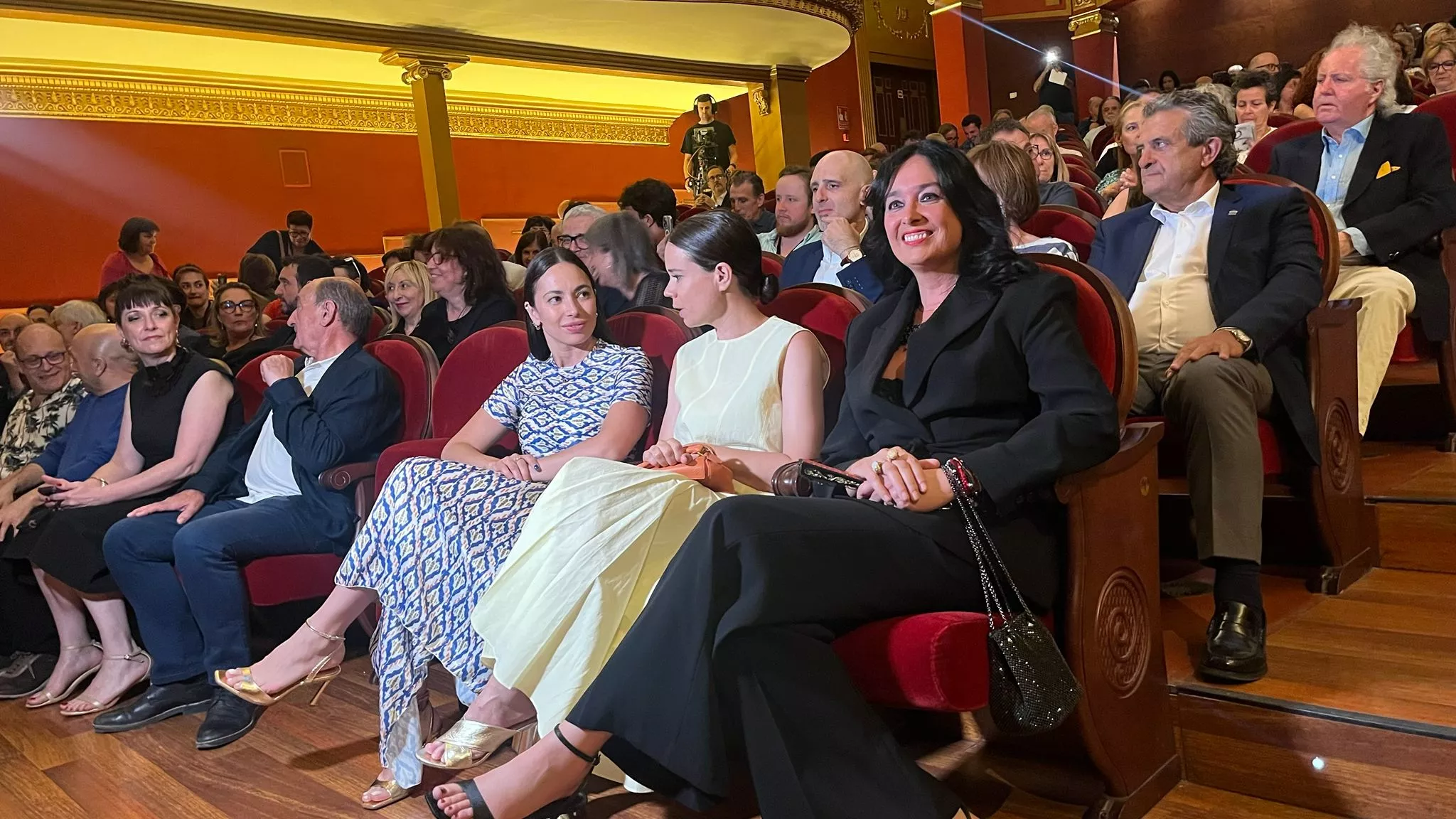 Alfombra roja del Festival Internacional de Cine de Huesca. Foto Mercedes Manterola