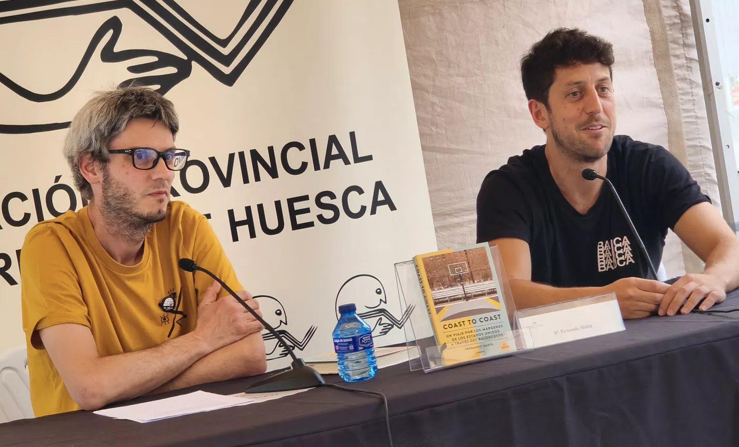 Carlos Izuel y Fernando Mahía.  Foto María José Sampietro Brosed