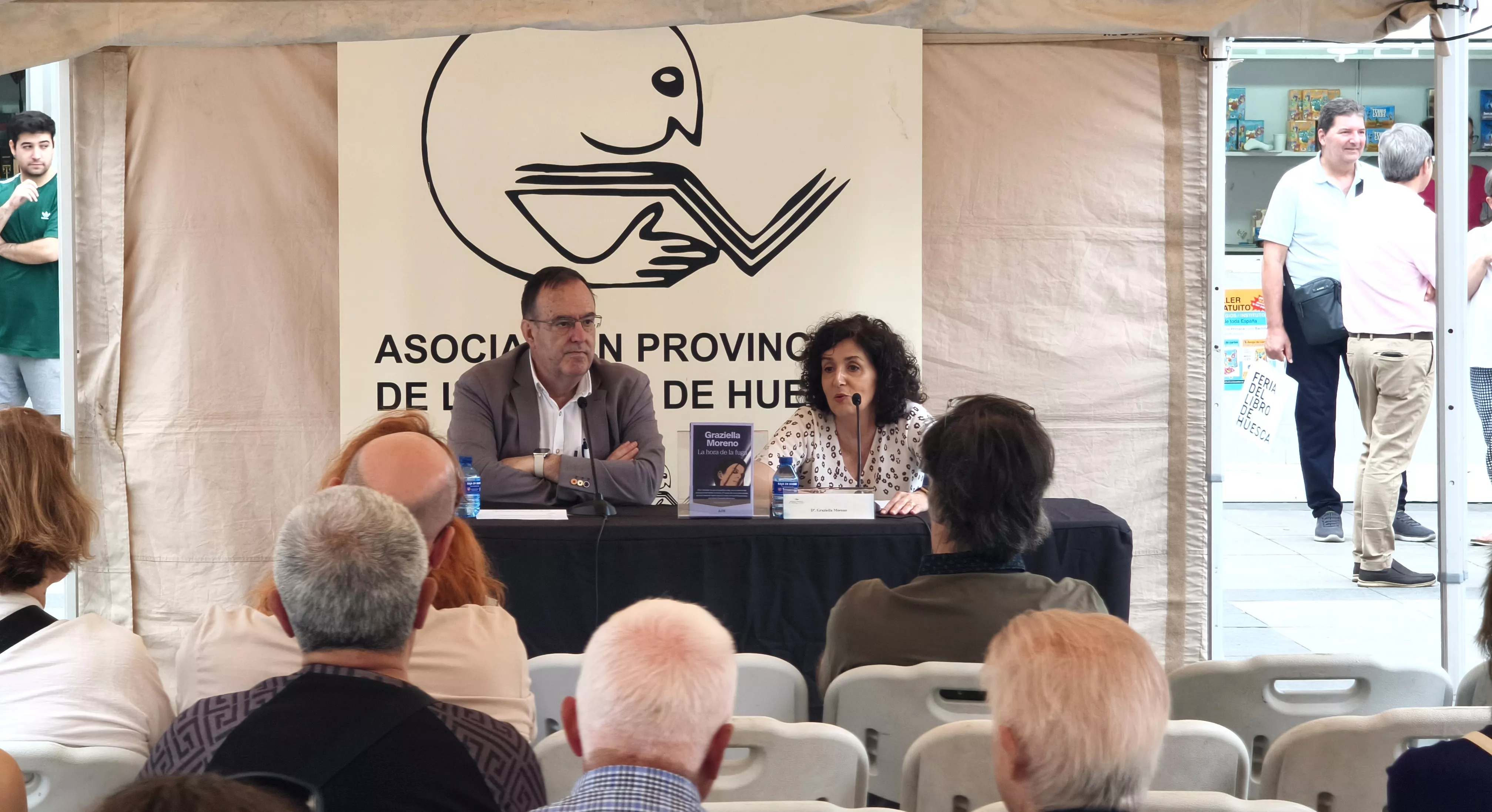 Javier García Antón y Graziella Moreno. Foto María José Sampietro