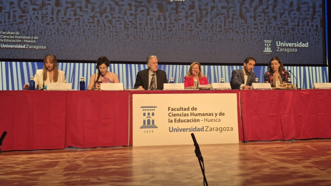 Graduación de más de 230 maestras y maestros en el Campus de Huesca. Foto Myriam Martínez