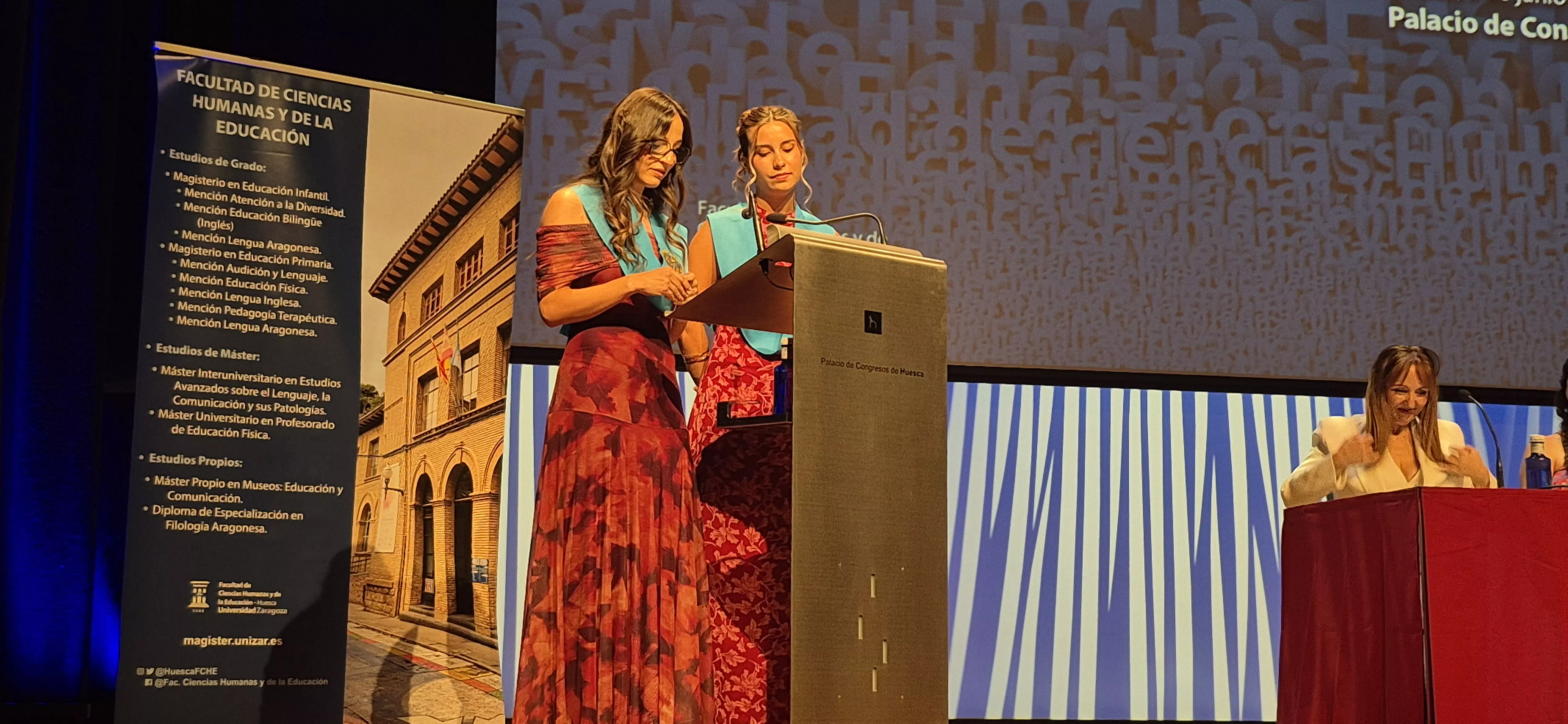 Graduación de más de 230 maestras y maestros en el Campus de Huesca. Foto Myriam Martínez