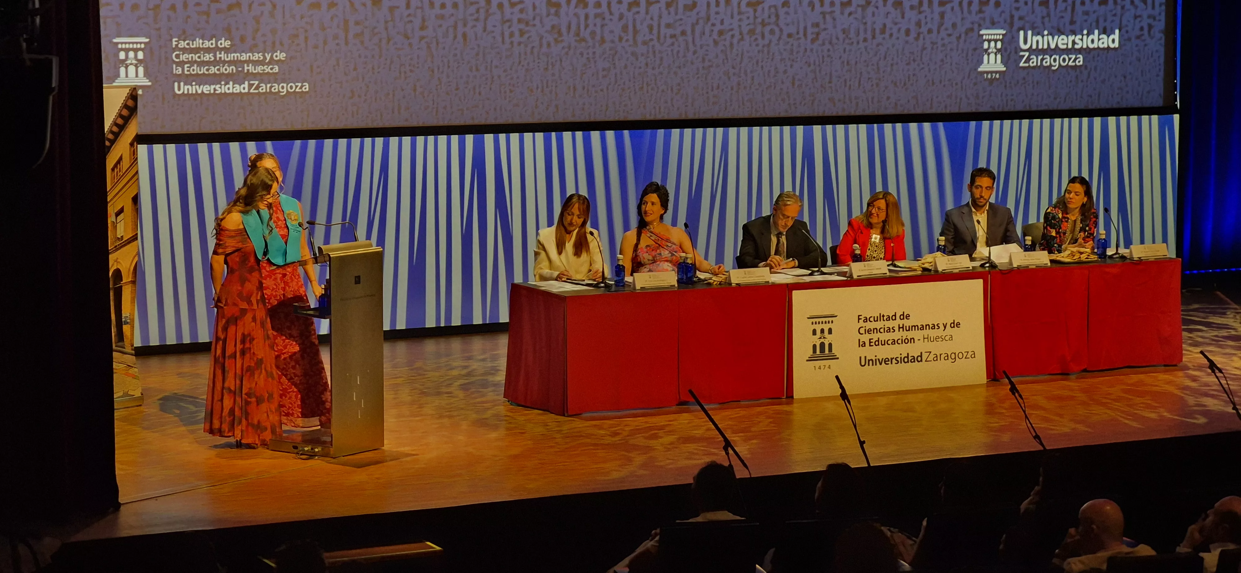 Graduación de más de 230 maestras y maestros en el Campus de Huesca. Foto Myriam Martínez