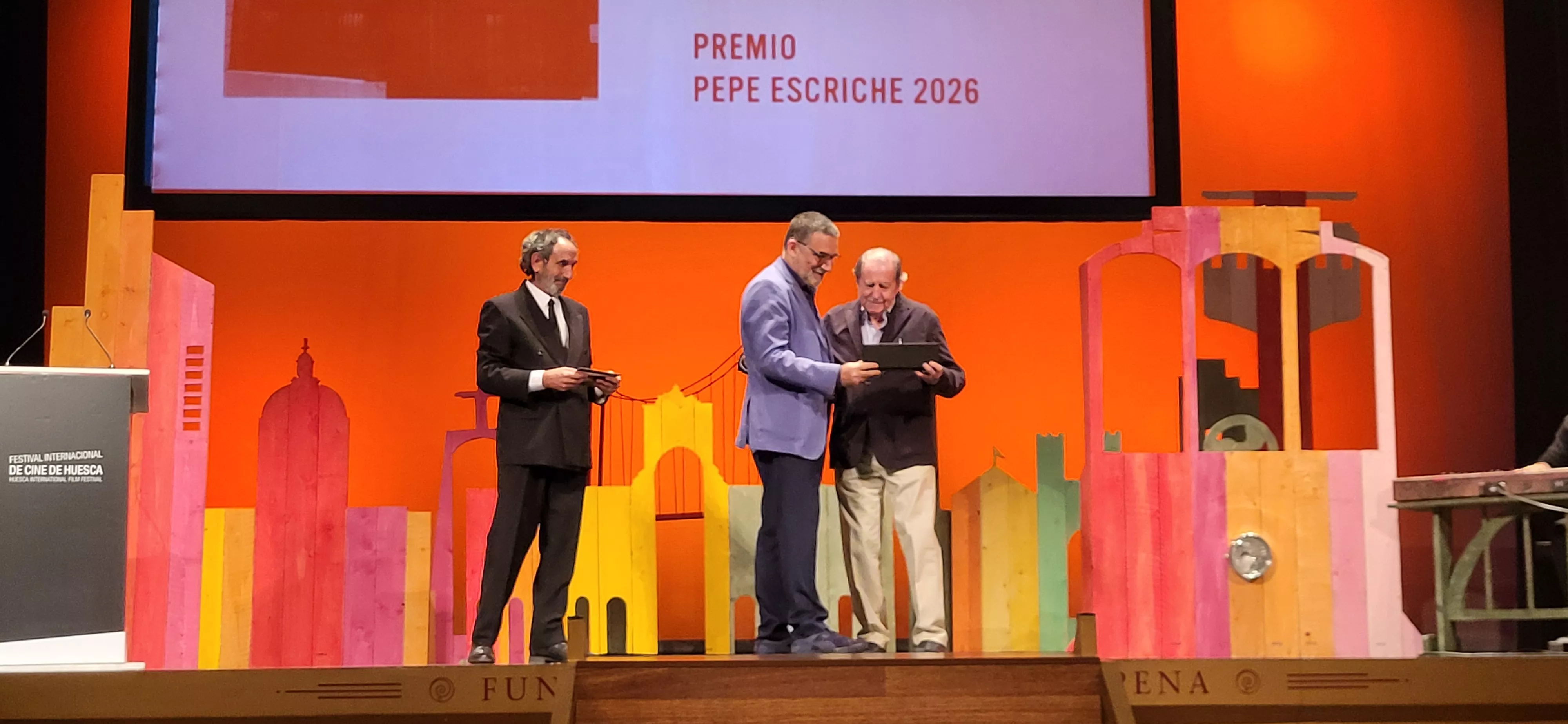 Gala de apertura del 54 Festival Internacional de Cine de Huesca. Foto Mercedes Manterola