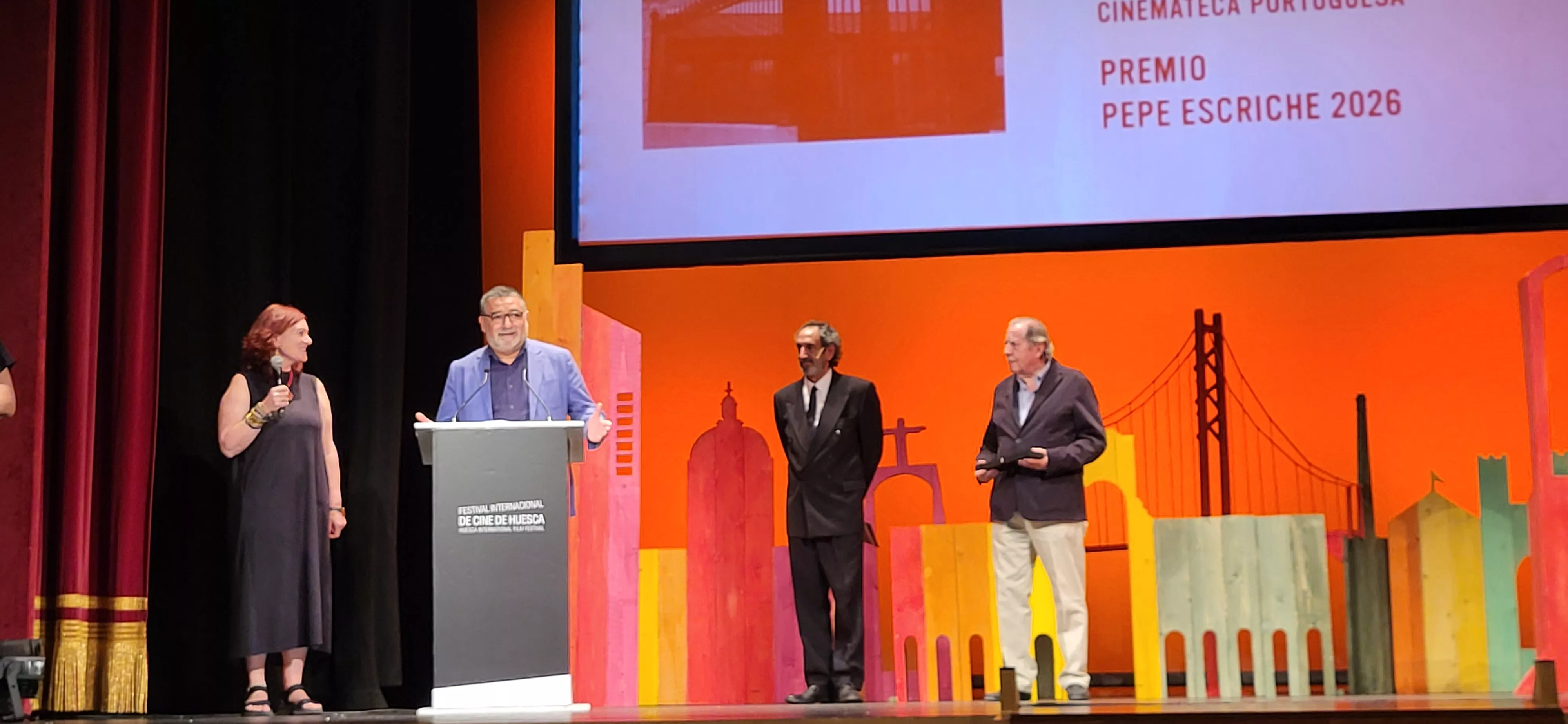 Gala de apertura del 54 Festival Internacional de Cine de Huesca. Foto Mercedes Manterola