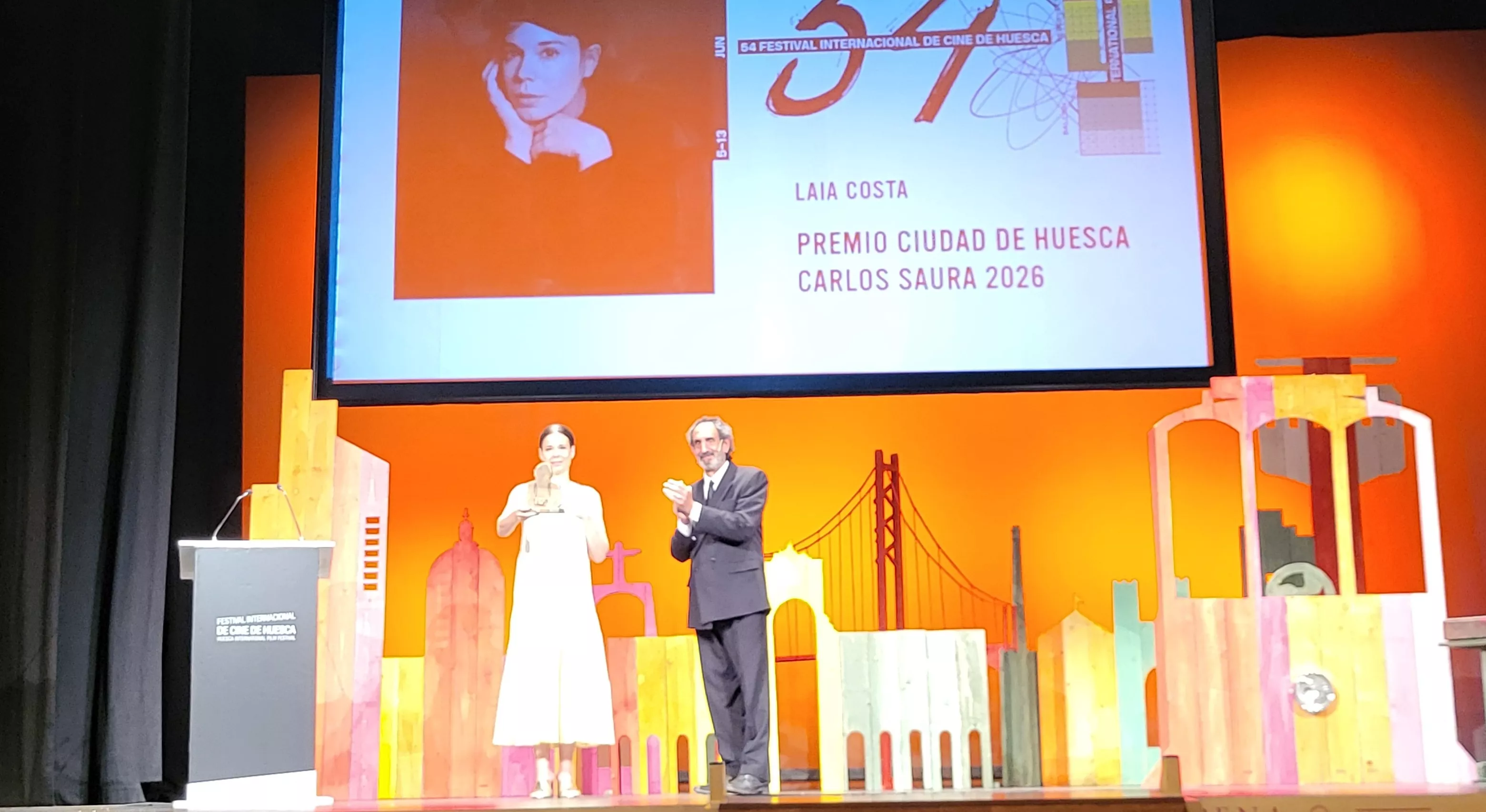 Gala de apertura del 54 Festival Internacional de Cine de Huesca. Foto Mercedes Manterola