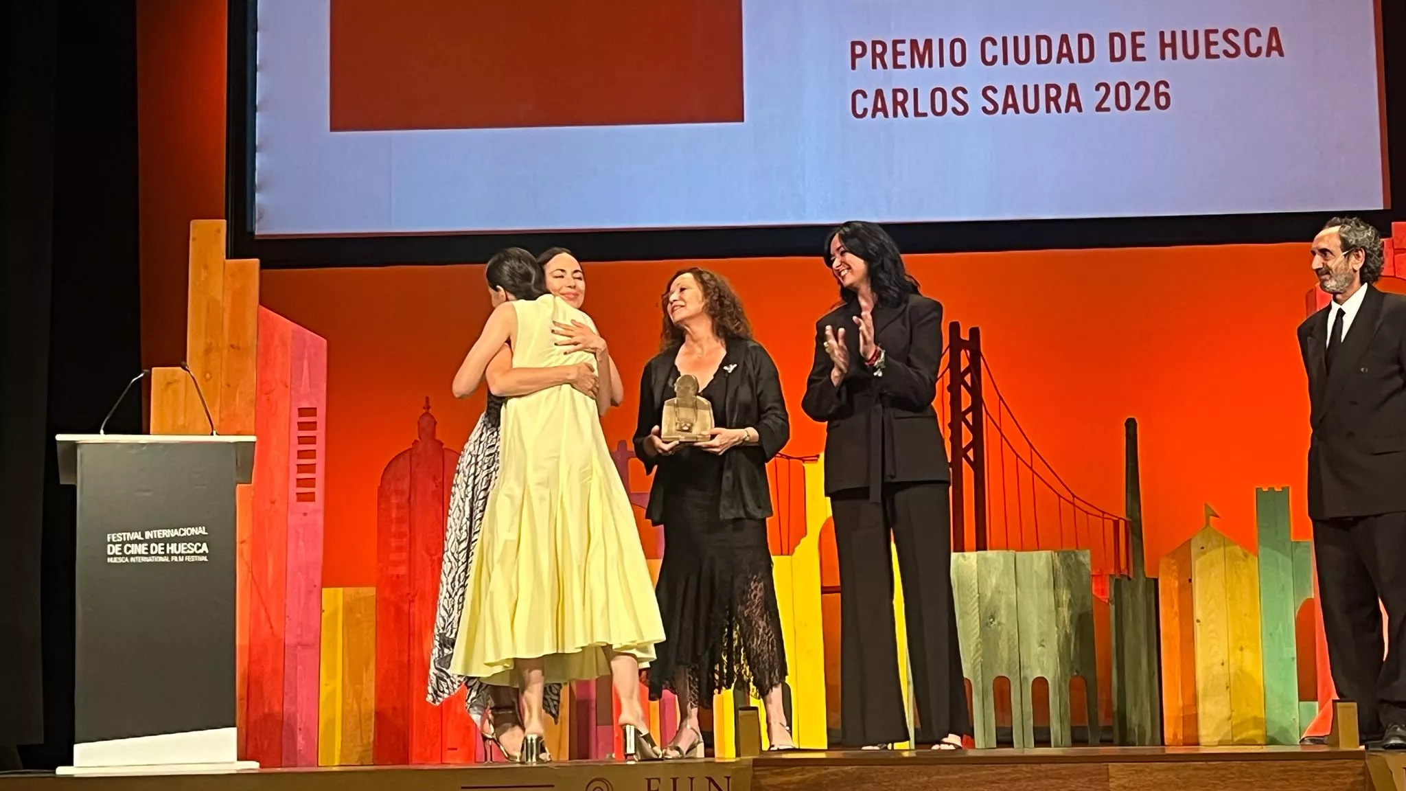 Gala de apertura del 54 Festival Internacional de Cine de Huesca. Foto Mercedes Manterola