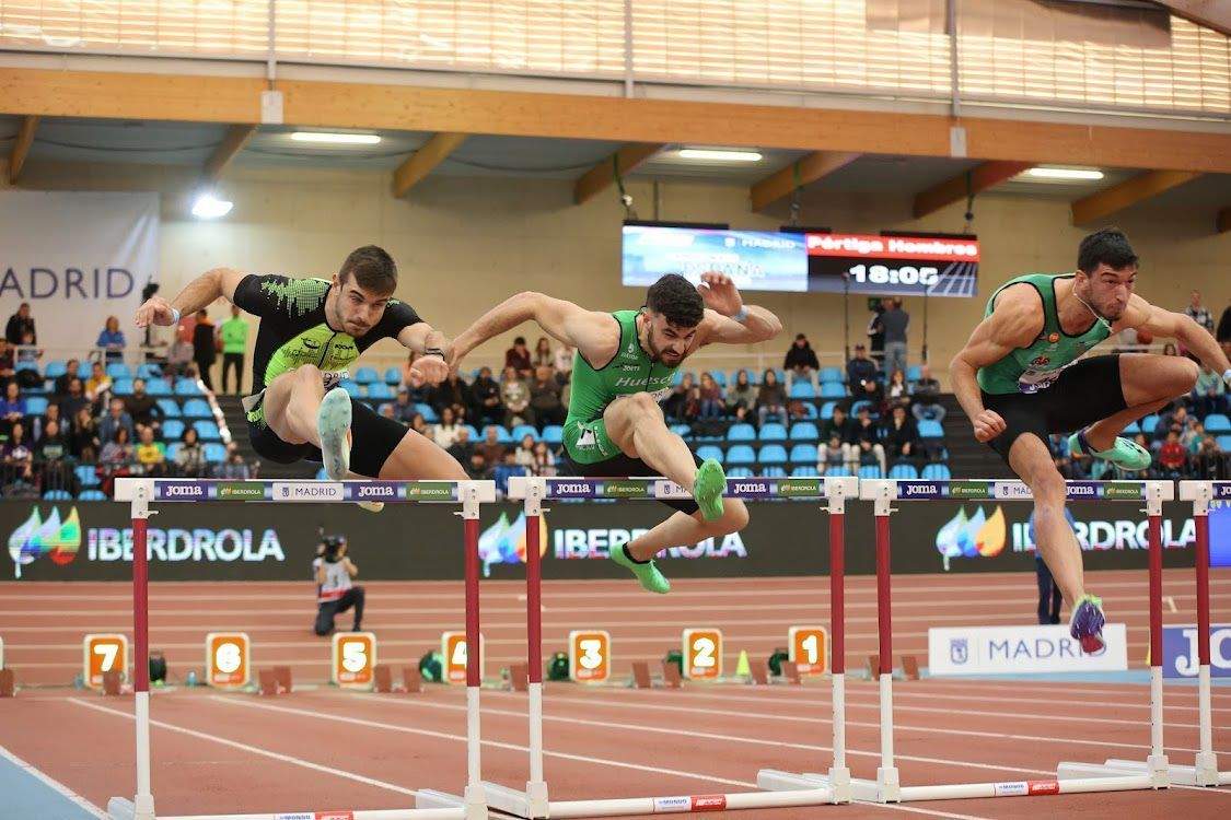 Imágenes del Campeonato de España de pista cubierta 
