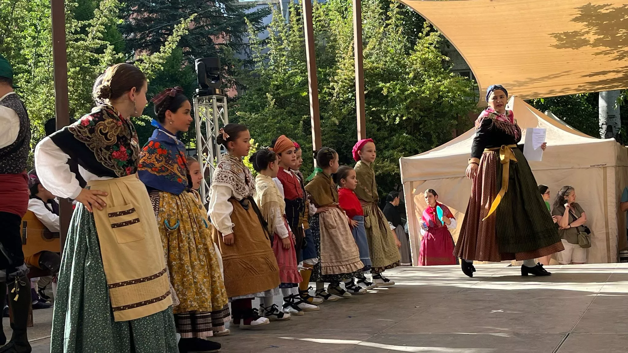 Final de curso de la Escuela de Folklore Santa Cecilia 2025-2026. Foto Mercedes Manterola
