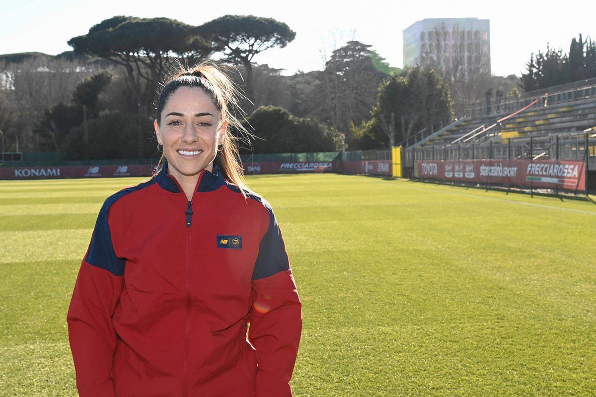 Vicky Losada, jugadora del AS Roma.