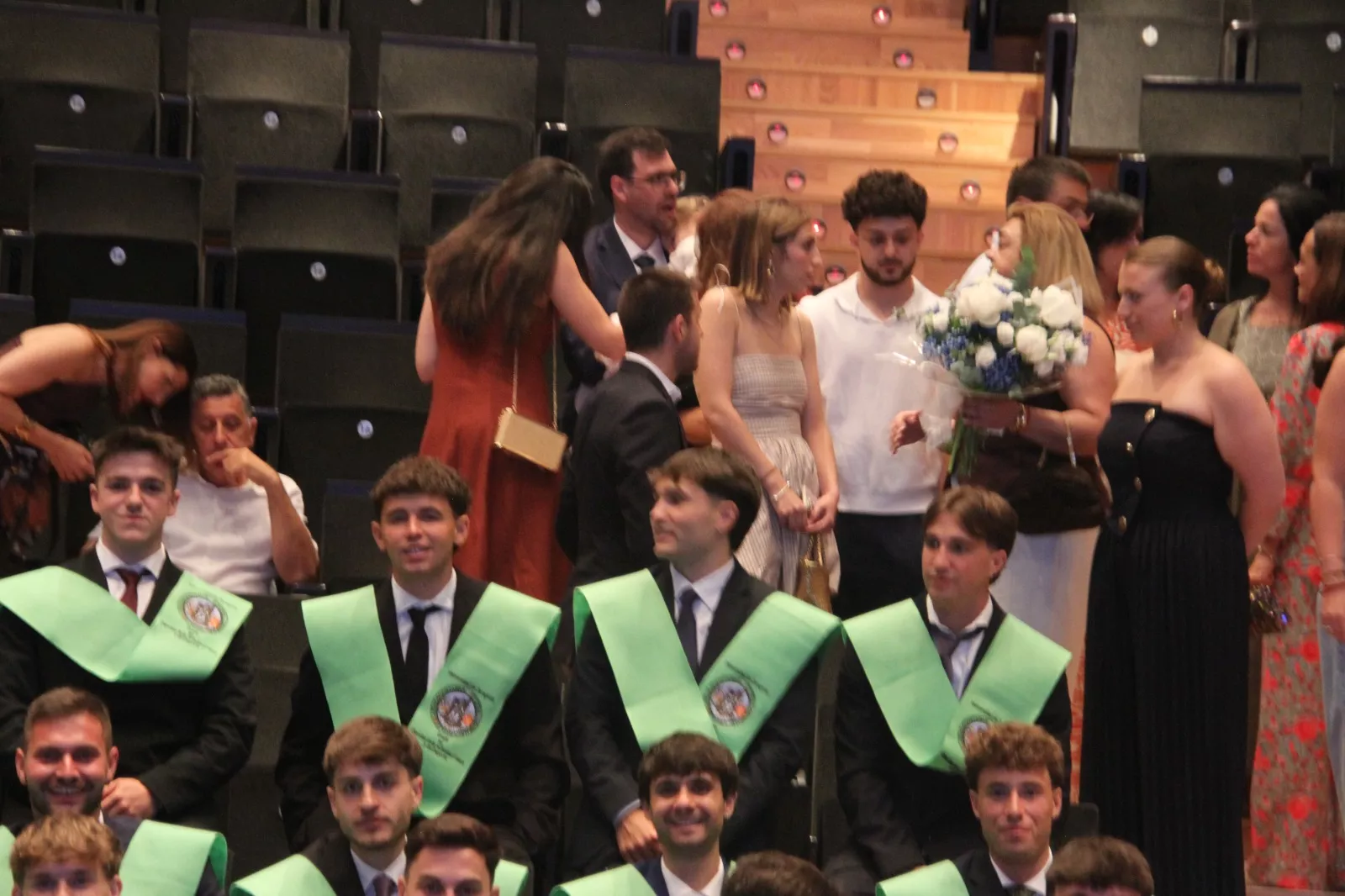 Acto de graduación de la Facultad de Ciencias de la Salud y del Deporte. Foto Carlos Neofato