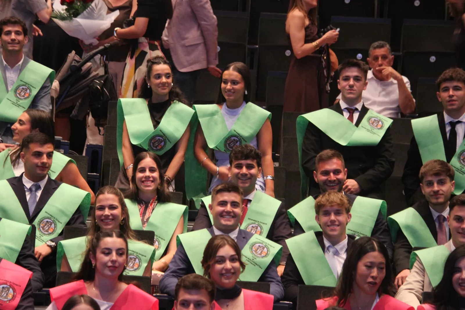 Acto de graduación de la Facultad de Ciencias de la Salud y del Deporte. Foto Carlos Neofato