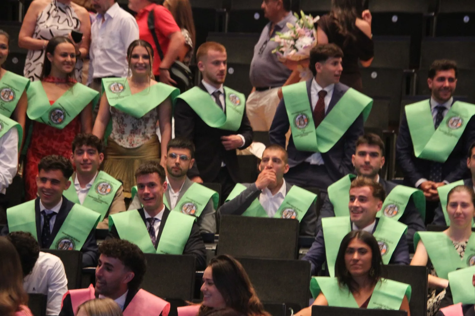 Acto de graduación de la Facultad de Ciencias de la Salud y del Deporte. Foto Carlos Neofato
