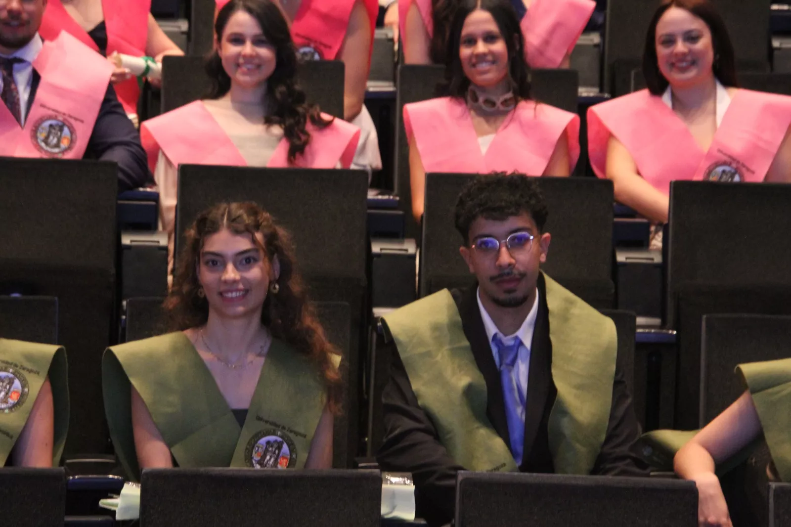 Acto de graduación de la Facultad de Ciencias de la Salud y del Deporte. Foto Carlos Neofato