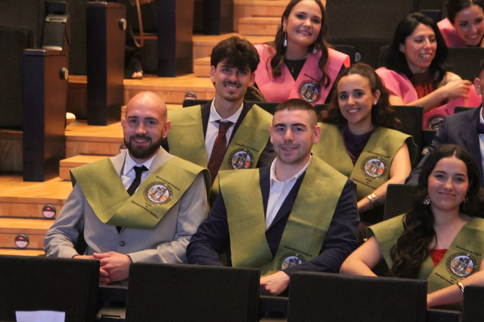 Acto de graduación de la Facultad de Ciencias de la Salud y del Deporte. Foto Carlos Neofato