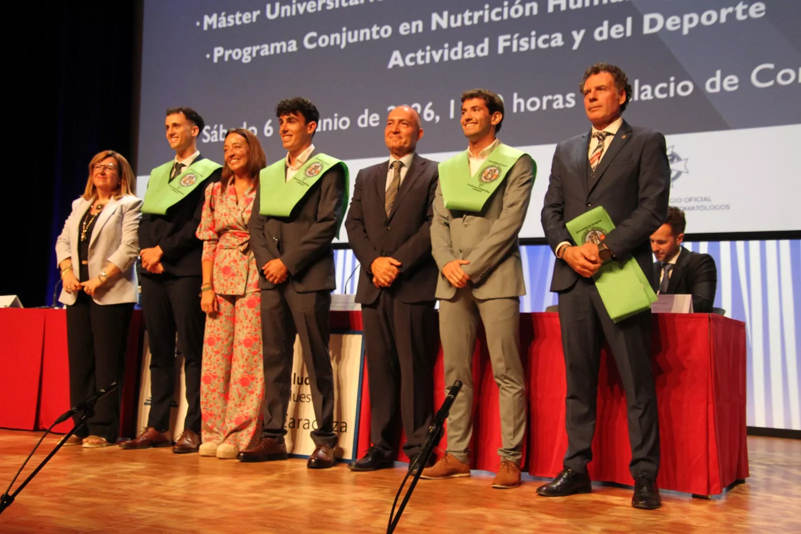 Acto de graduación de la Facultad de Ciencias de la Salud y del Deporte. Foto Carlos Neofato