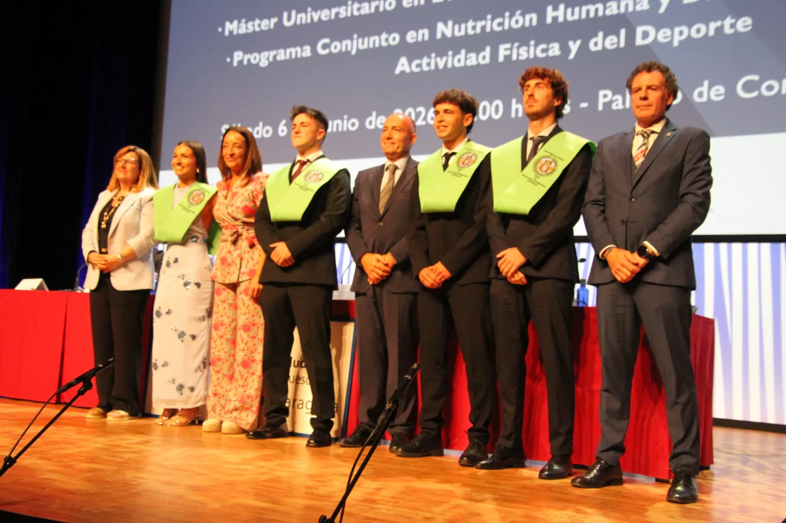 Acto de graduación de la Facultad de Ciencias de la Salud y del Deporte. Foto Carlos Neofato
