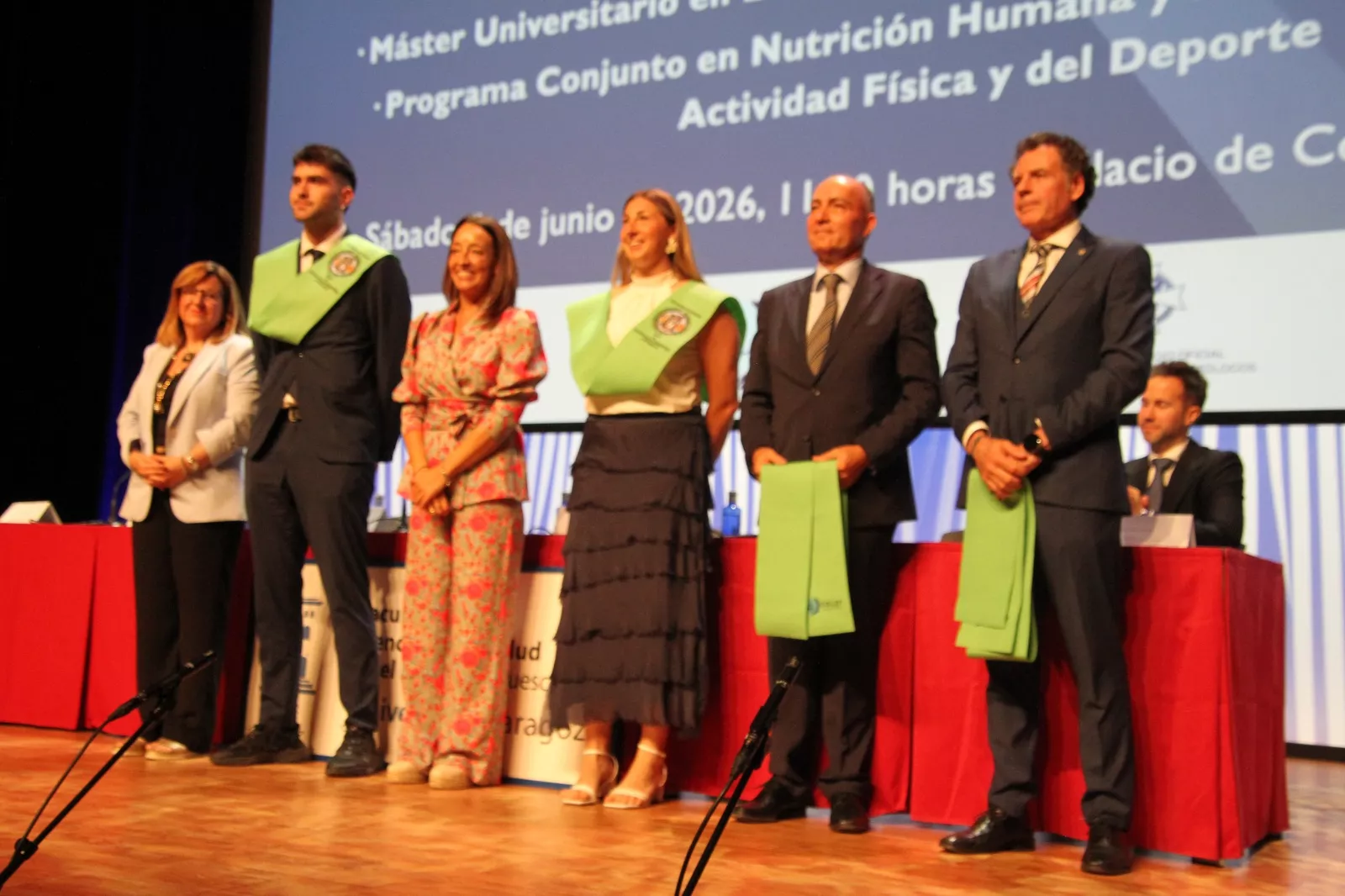 Acto de graduación de la Facultad de Ciencias de la Salud y del Deporte. Foto Carlos Neofato