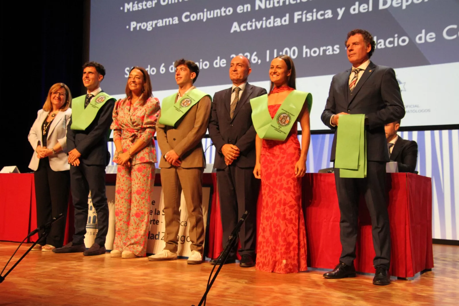 Acto de graduación de la Facultad de Ciencias de la Salud y del Deporte. Foto Carlos Neofato