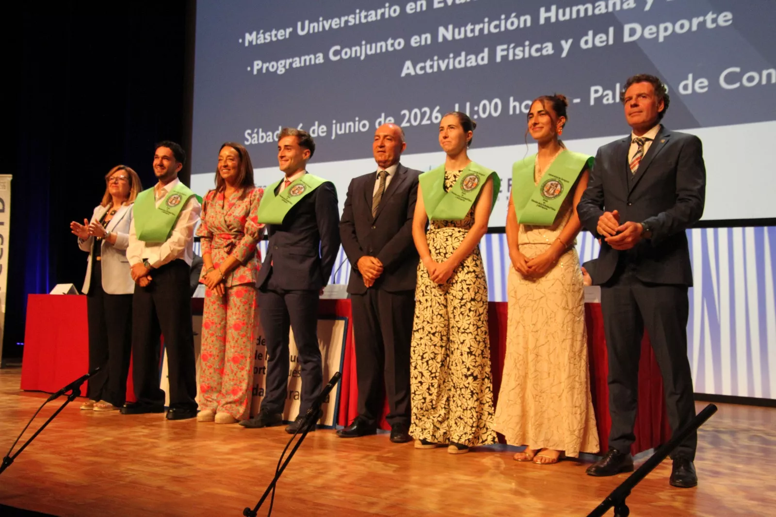 Acto de graduación de la Facultad de Ciencias de la Salud y del Deporte. Foto Carlos Neofato