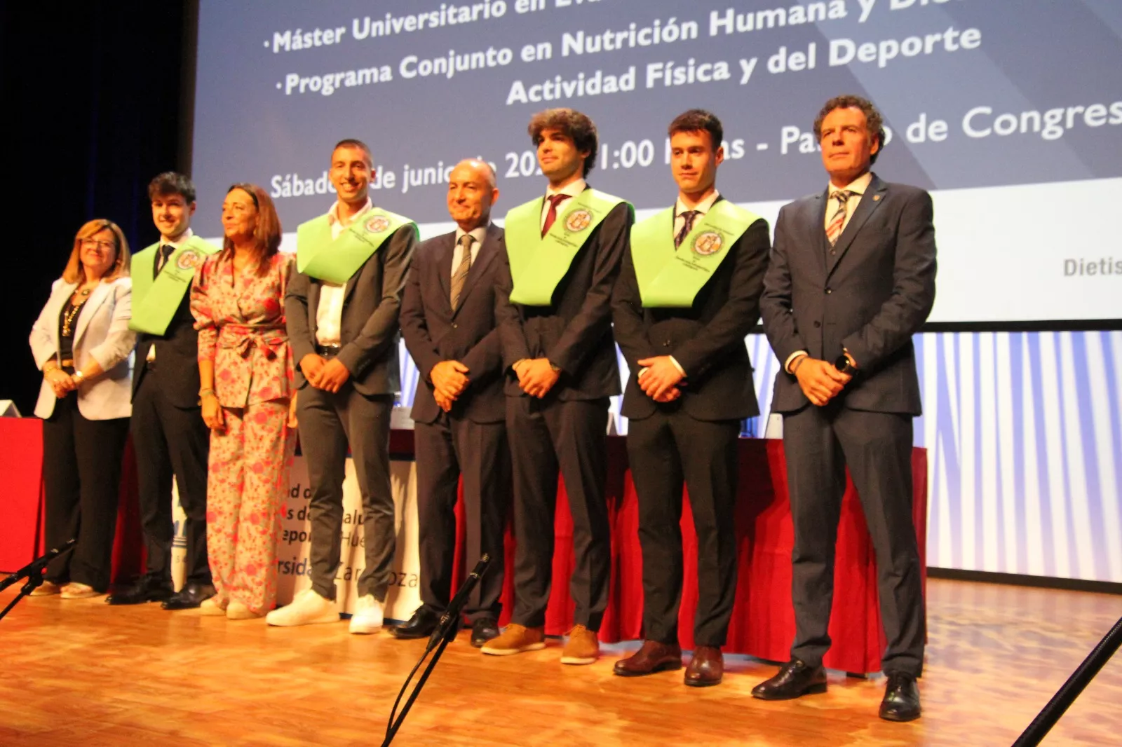 Acto de graduación de la Facultad de Ciencias de la Salud y del Deporte. Foto Carlos Neofato