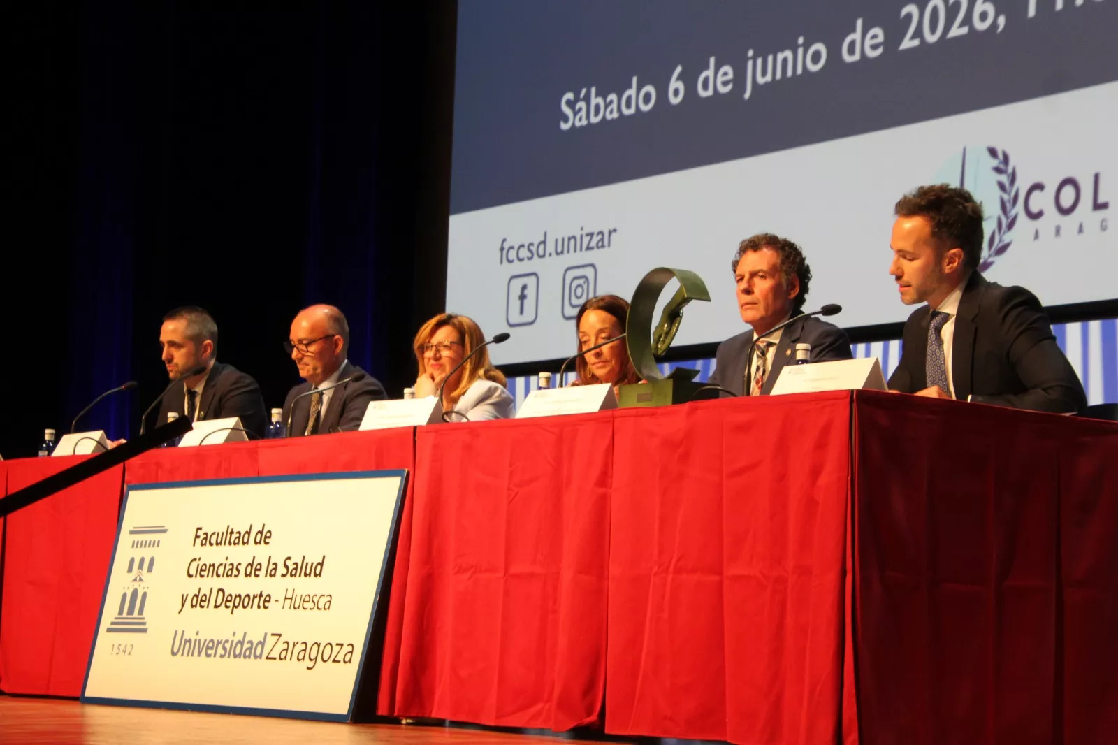 Acto de graduación de la Facultad de Ciencias de la Salud y del Deporte. Foto Carlos Neofato