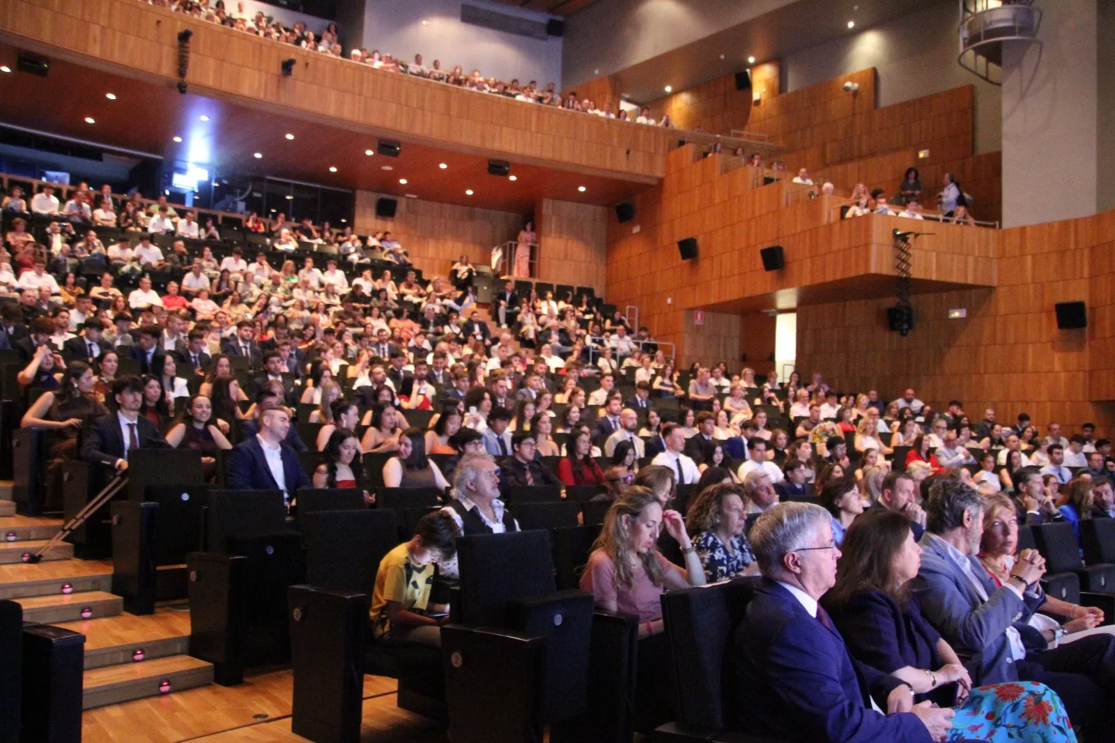 Acto de graduación de la Facultad de Ciencias de la Salud y del Deporte. Foto Carlos Neofato
