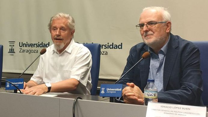 Francho Nagore e Ignacio López Susín.