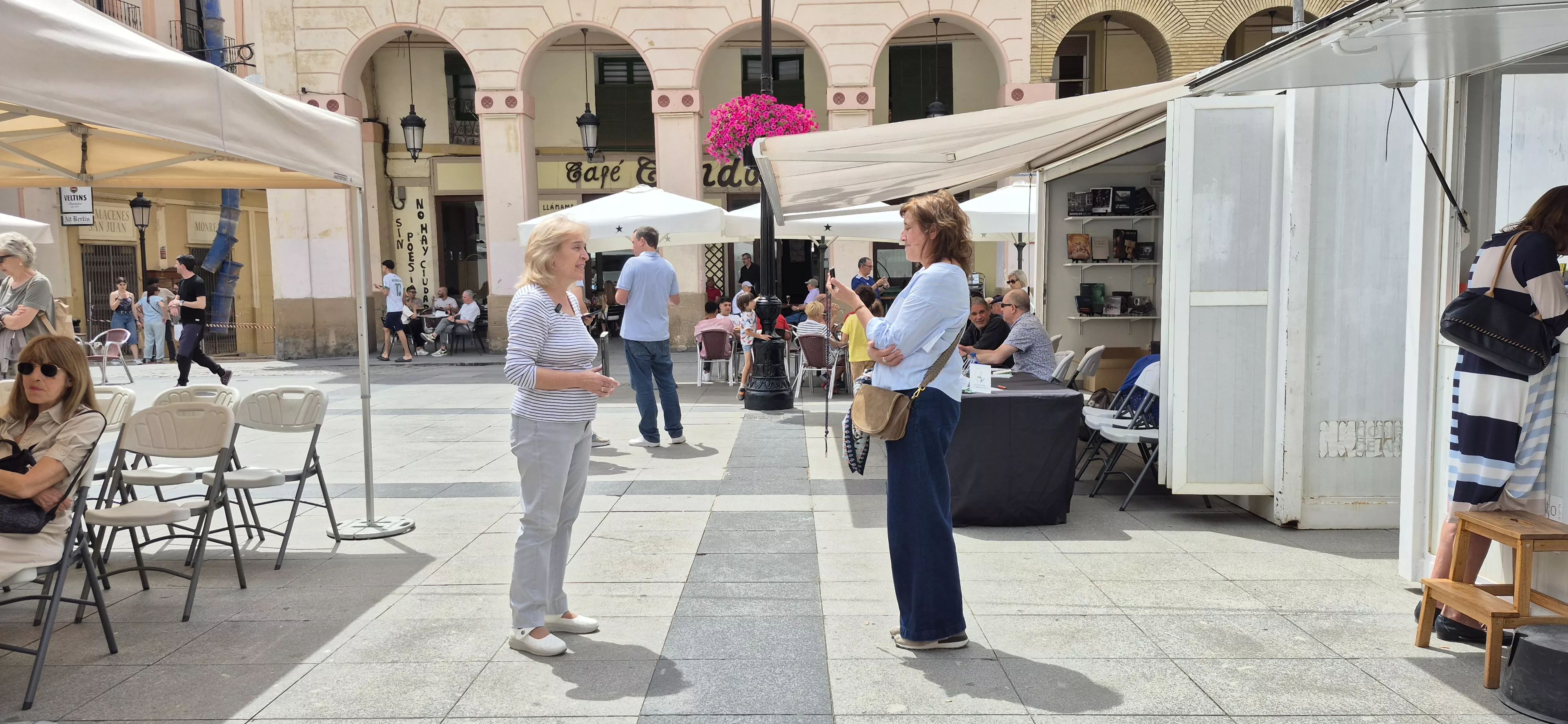 42 ªFeria del libro este sábado, 6 de junio. Foto Myriam Martínez