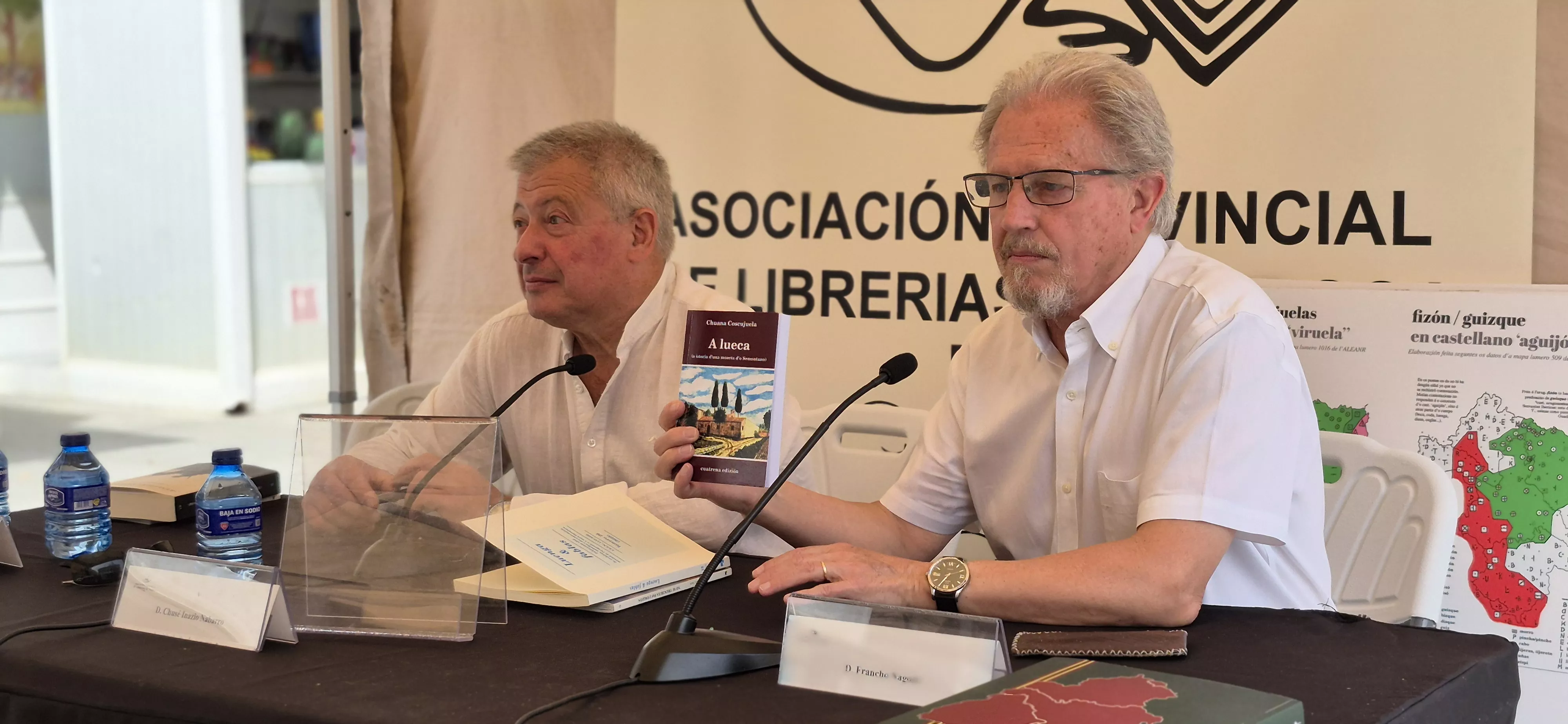 Chusé Inazio Nabarro y Francho Nagore. Foto Myriam Martínez