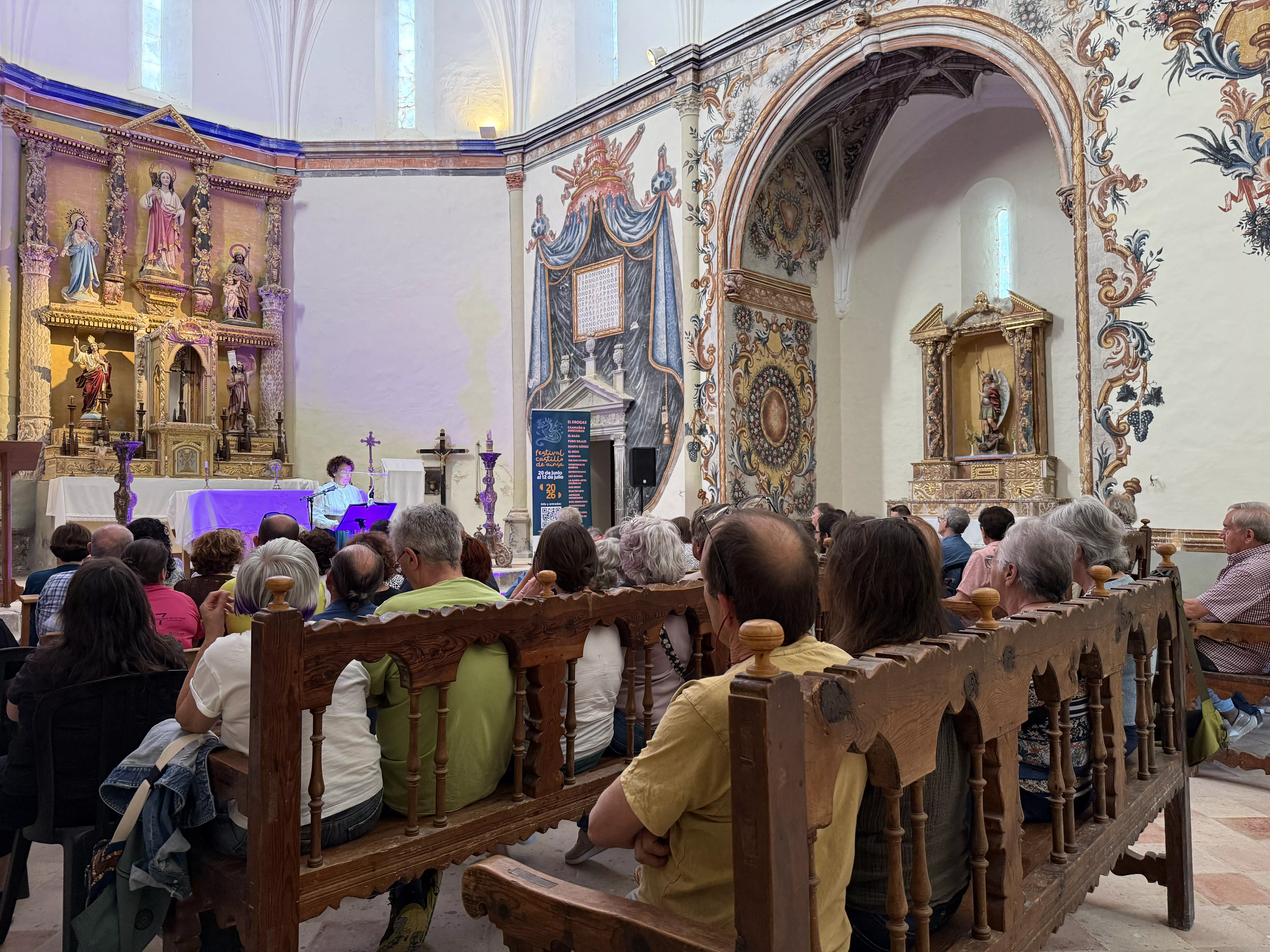 Actuación en Olsón con tributo a Ana Francisca Abarca de Bolea