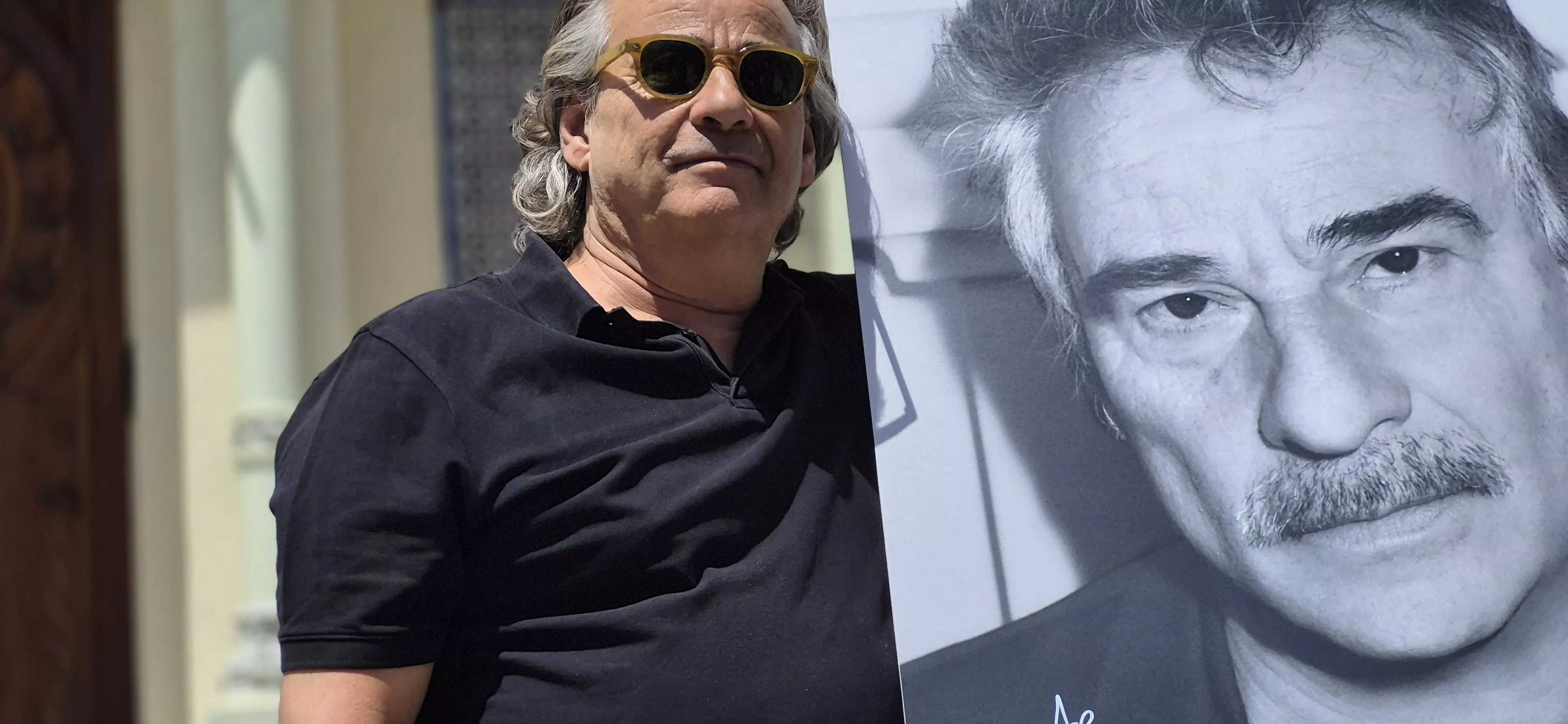 Eduard Fernández en el Festival Internacional de Cine de Huesca. Foto Myriam Martínez