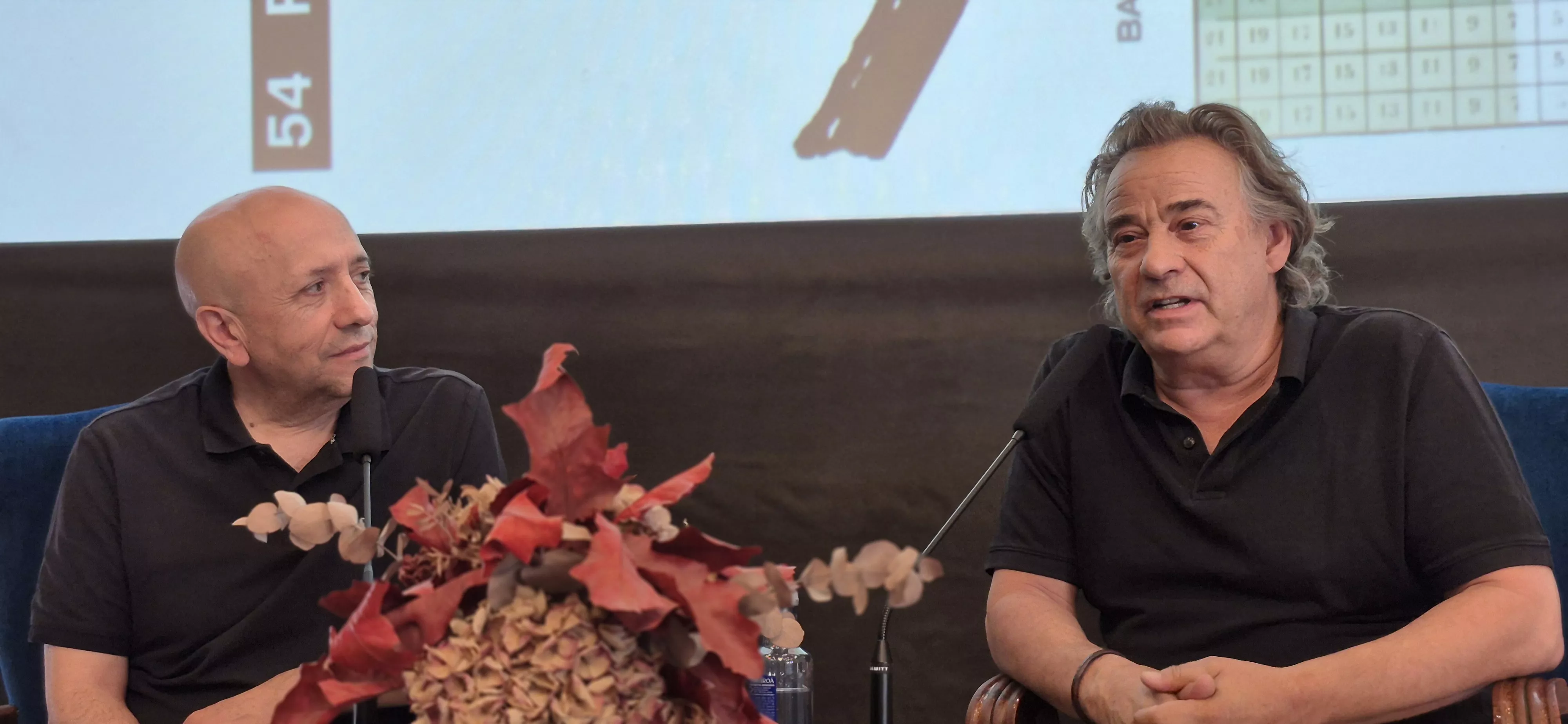 Eduard Fernández en el Festival Internacional de Cine de Huesca. Foto Myriam Martínez