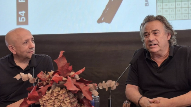 Eduard Fernández en el Festival Internacional de Cine de Huesca. Foto Myriam Martínez Eduard Fernández en el Festival Internacional de Cine de Huesca. Foto Myriam Martínez