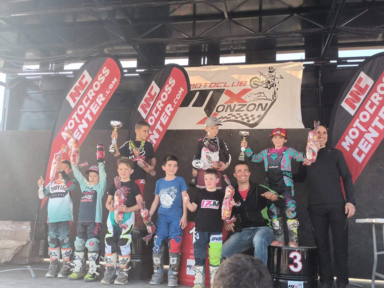 Imágenes del Motocross de Monzón. Foto: Motoclub Monzón