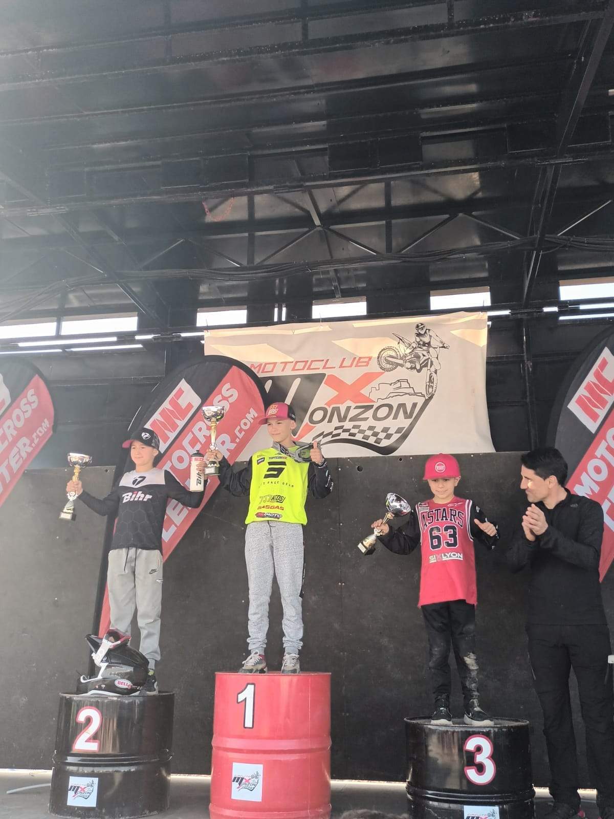Imágenes del Motocross de Monzón. Foto: Motoclub Monzón