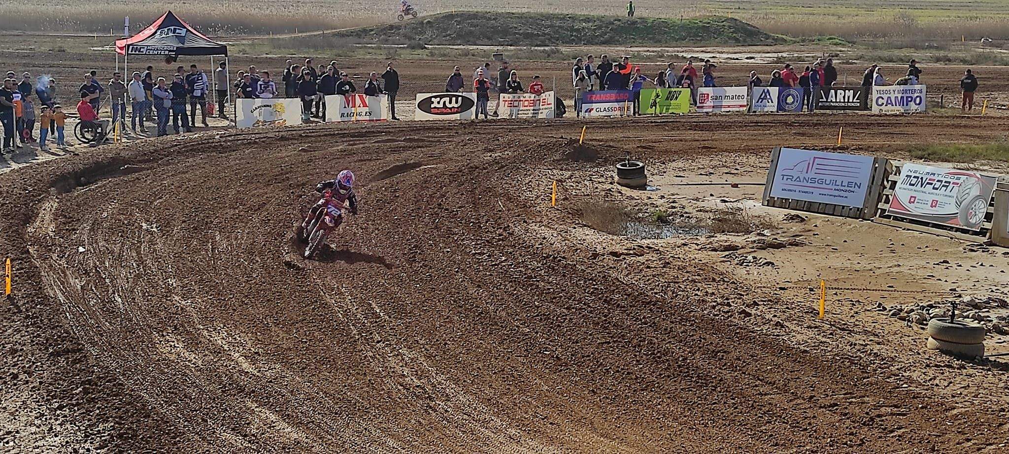 Imágenes del Motocross de Monzón. Foto: Motoclub Monzón
