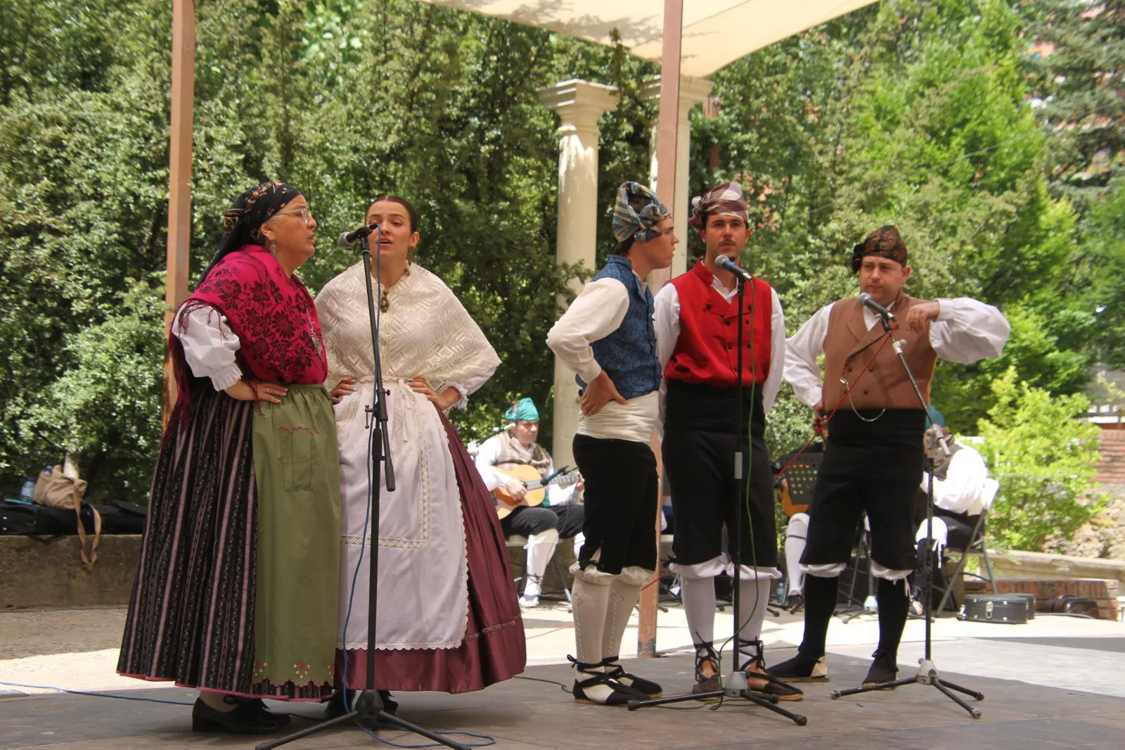 Roldán del Alto Aragón en el Ciclo de Folclore Aragonés. Foto Carlos Neofato