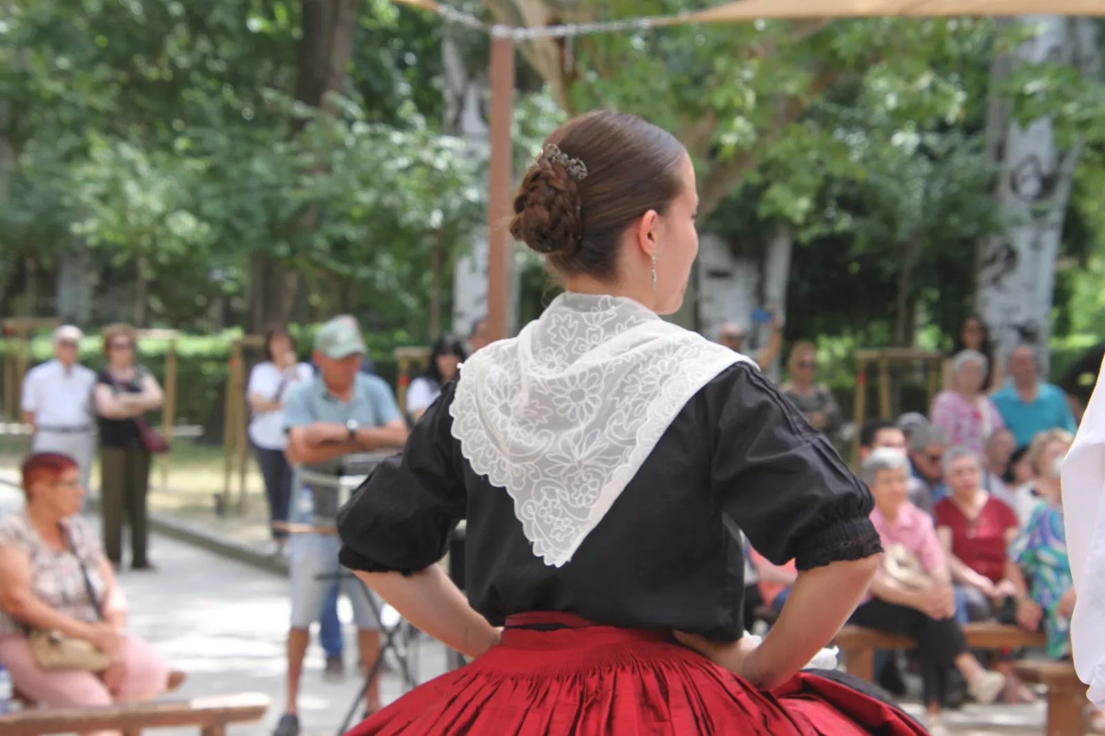 Roldán del Alto Aragón en el Ciclo de Folclore Aragonés. Foto Carlos Neofato