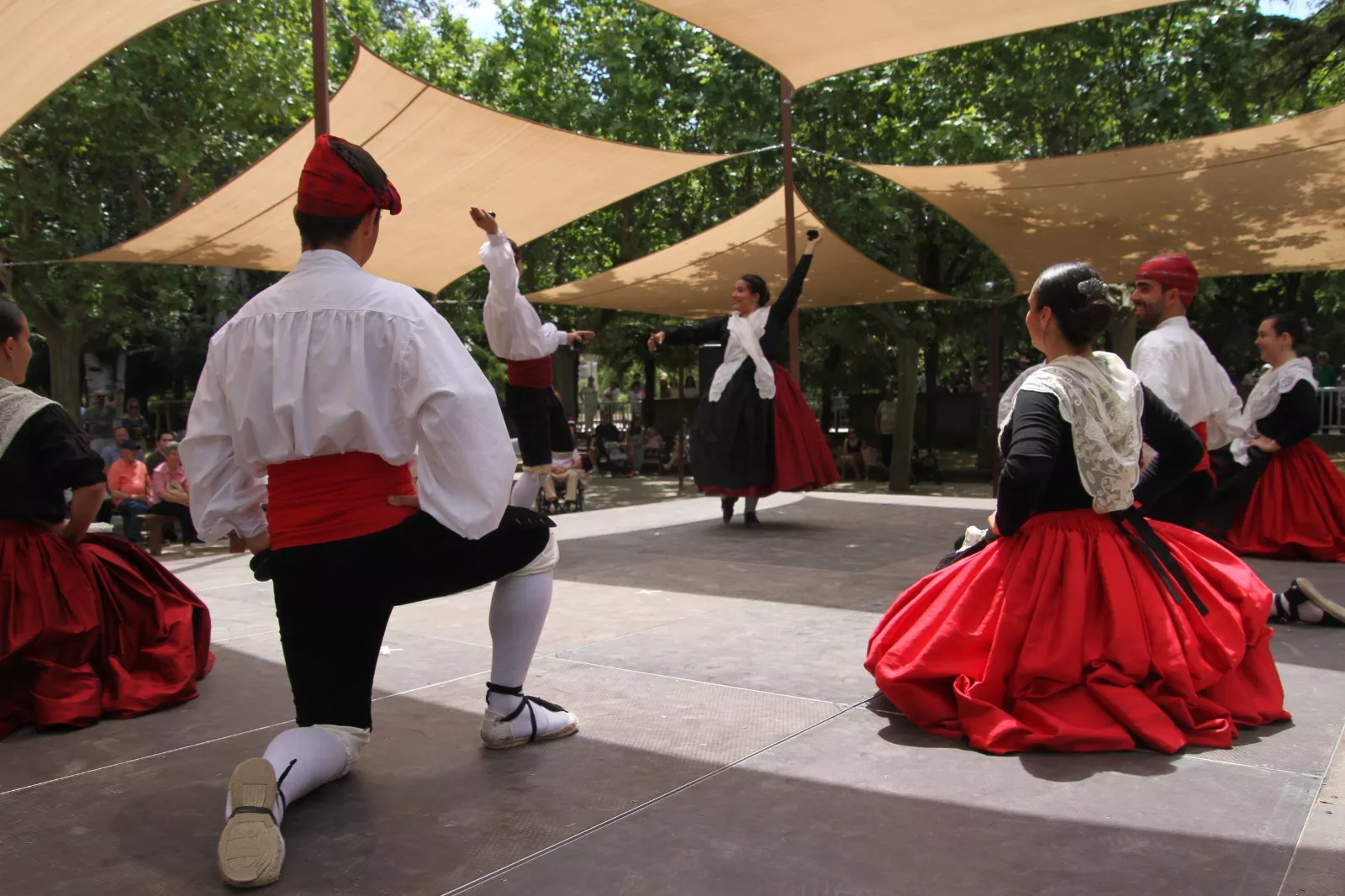 Roldán del Alto Aragón en el Ciclo de Folclore Aragonés. Foto Carlos Neofato