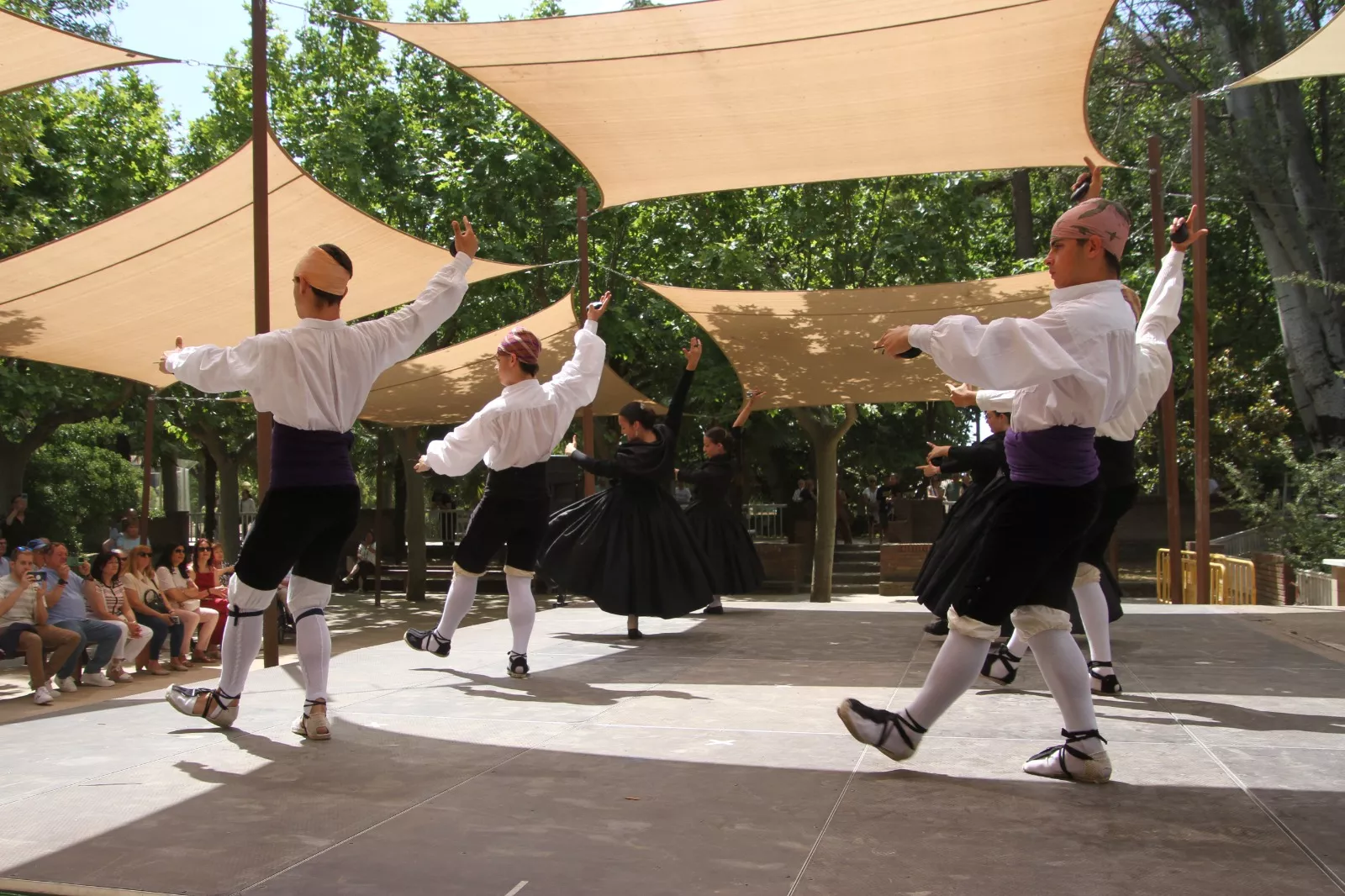 Roldán del Alto Aragón en el Ciclo de Folclore Aragonés. Foto Carlos Neofato
