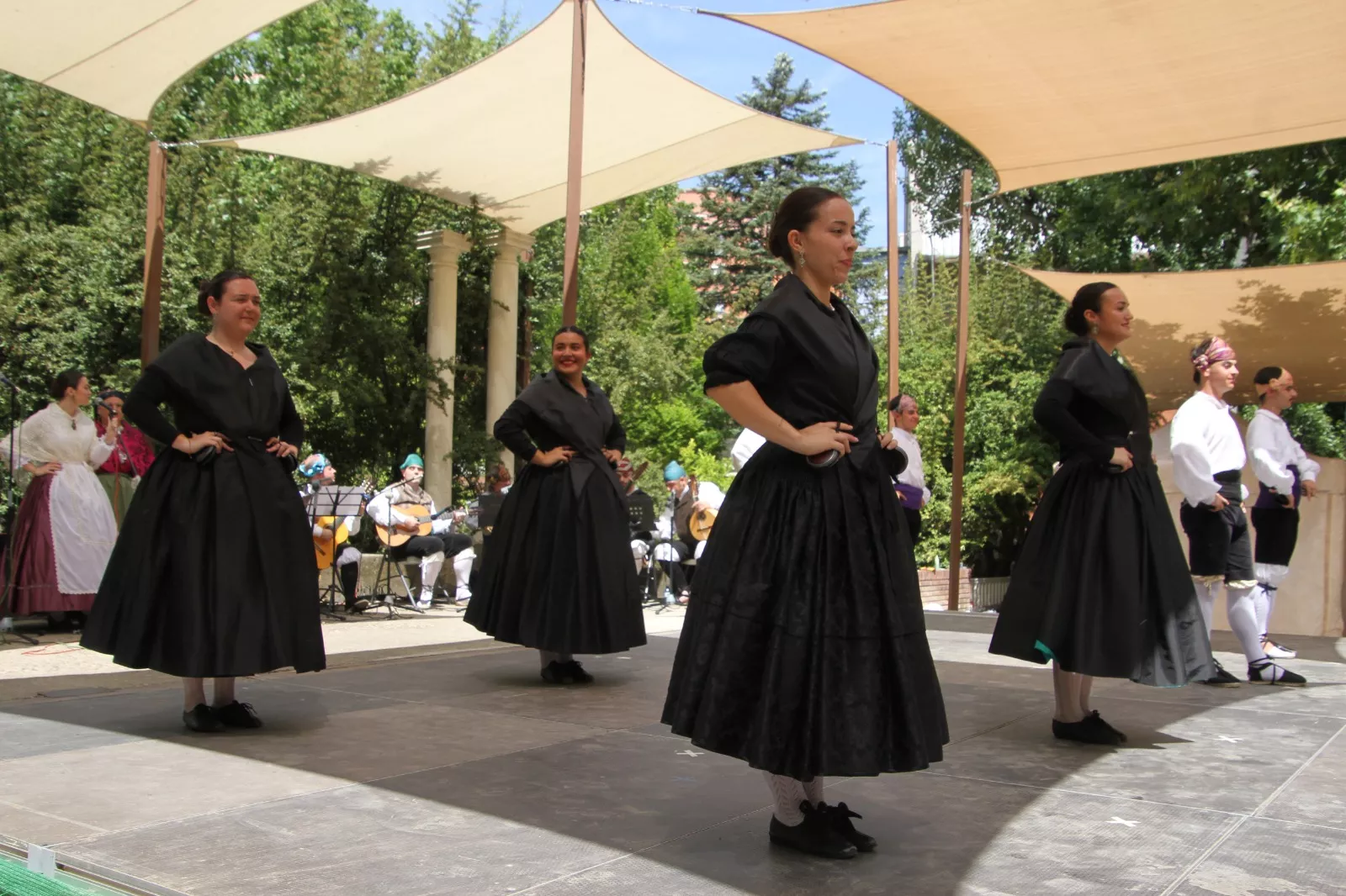 Roldán del Alto Aragón en el Ciclo de Folclore Aragonés. Foto Carlos Neofato