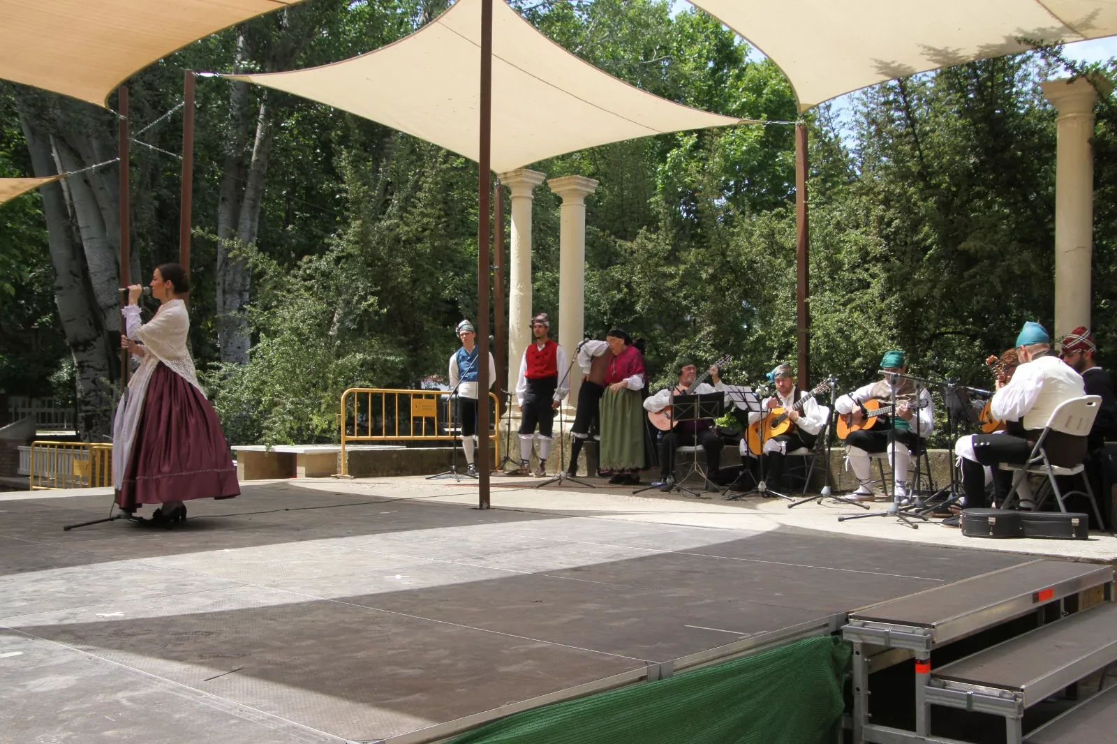 Roldán del Alto Aragón en el Ciclo de Folclore Aragonés. Foto Carlos Neofato