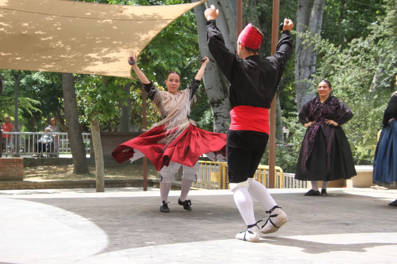 Roldán del Alto Aragón en el Ciclo de Folclore Aragonés. Foto Carlos Neofato