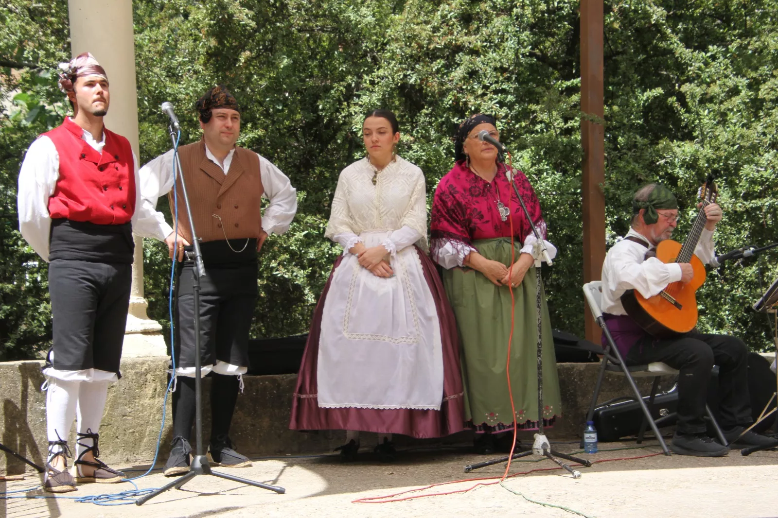 Roldán del Alto Aragón en el Ciclo de Folclore Aragonés. Foto Carlos Neofato