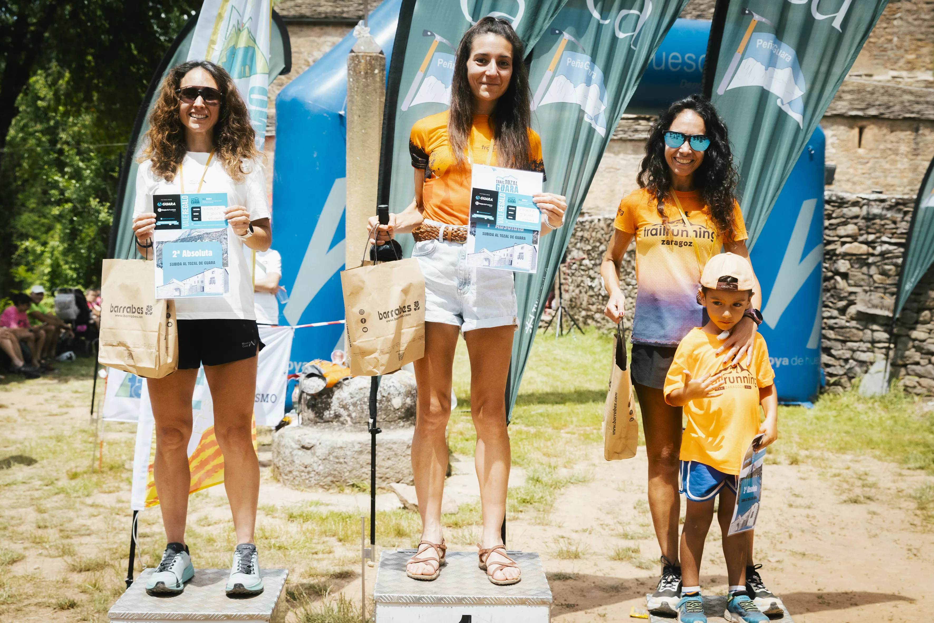 Pódium Campeonato Aragón Absoluto Femenino    Autor Romperlafoto