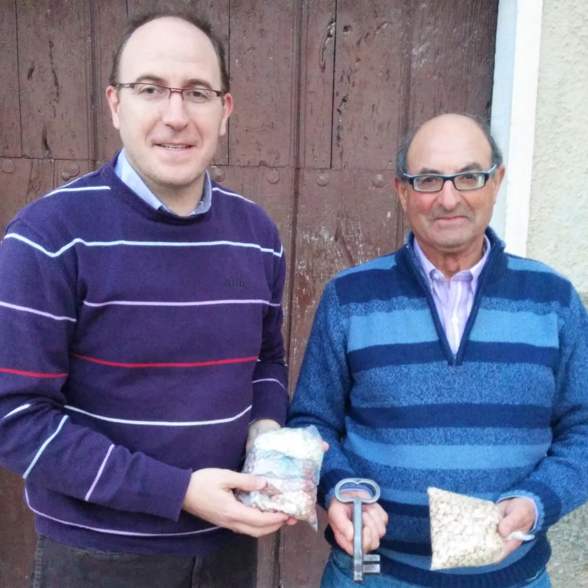 Ismael Ferrer y Francisco Bescós