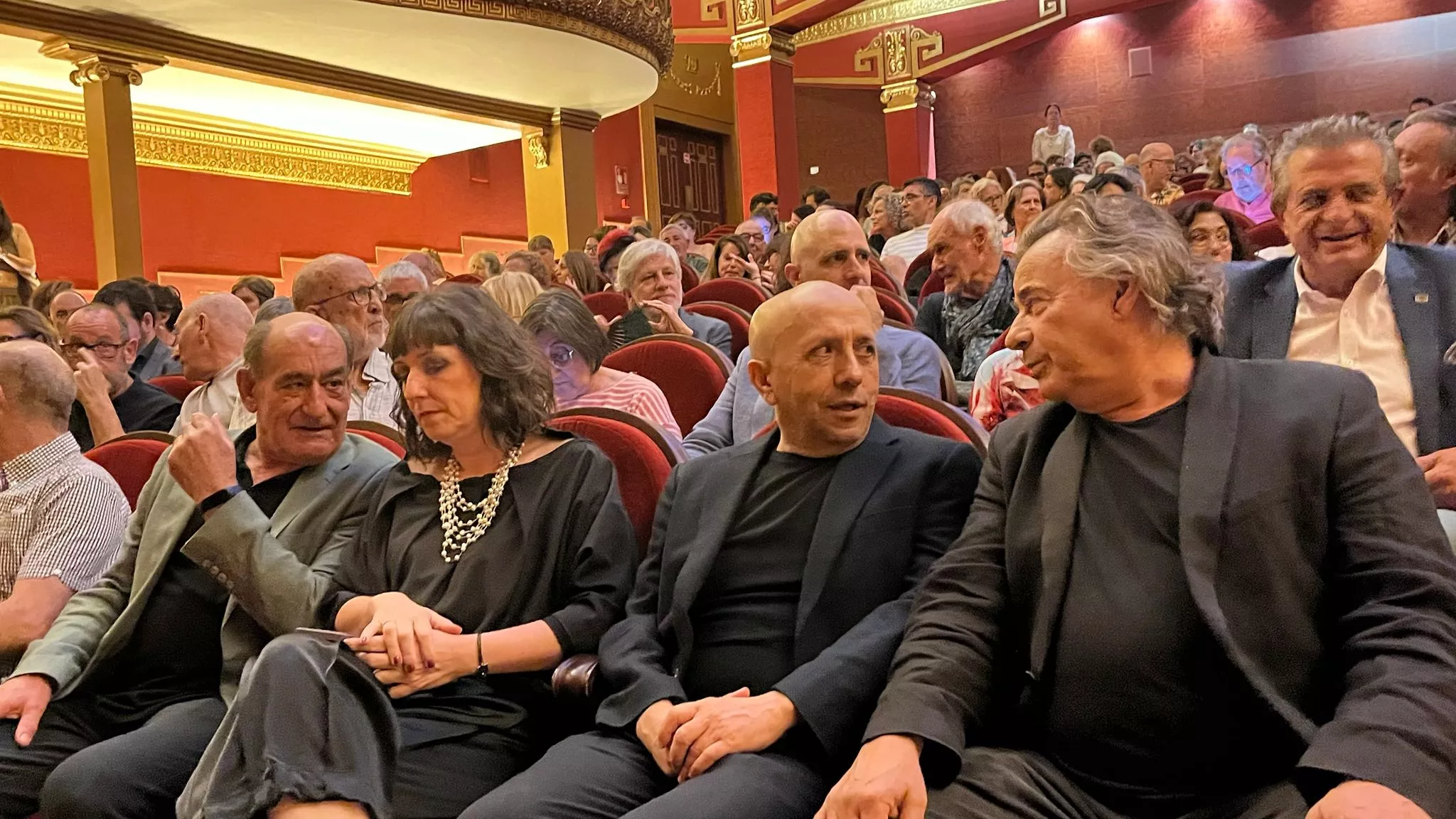 Entrega del premio Luis Buñuel a Eduard Fernández. Foto Mercedes Manterola